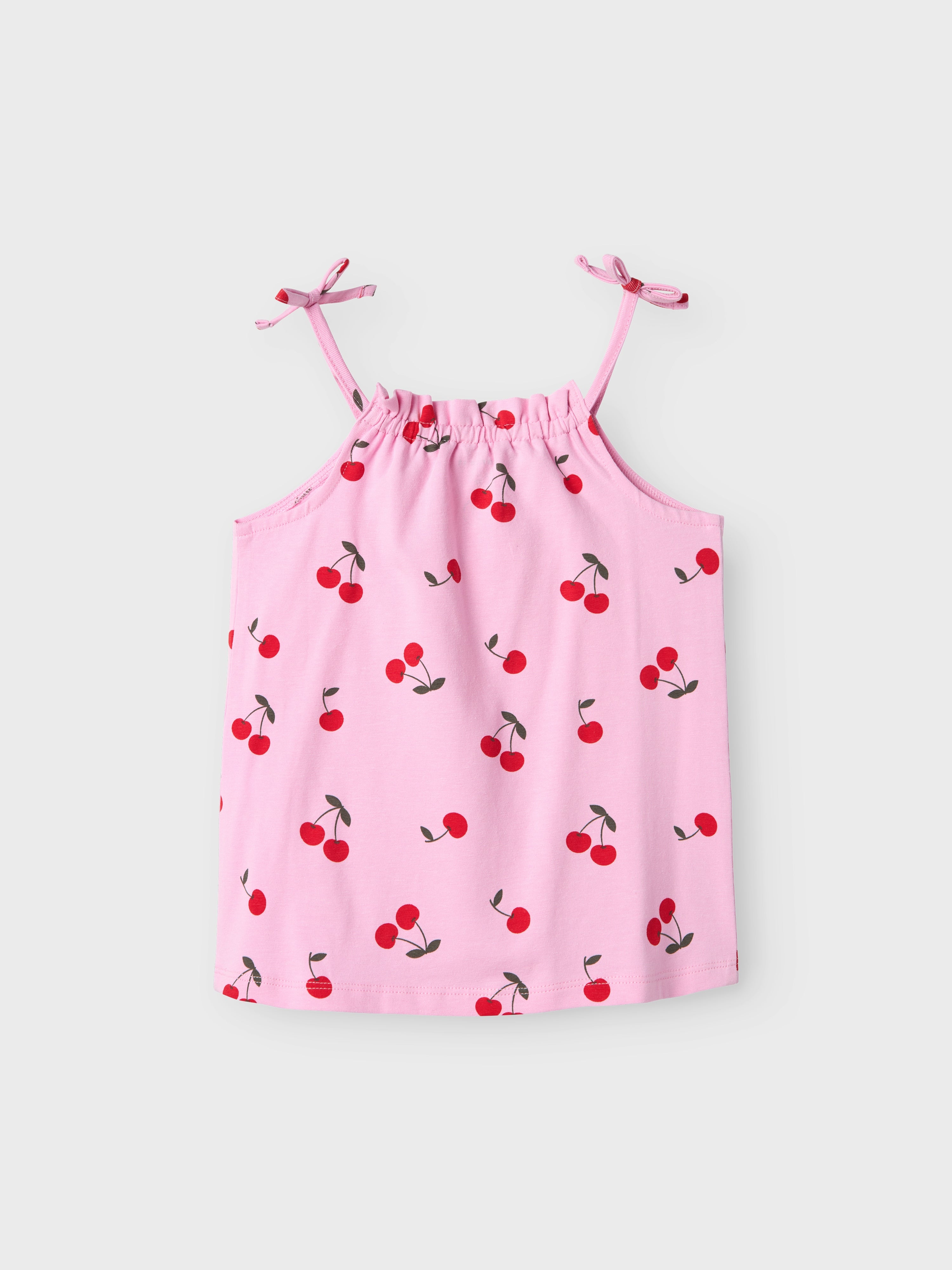 Camiseta Cereza Rosa Mini
