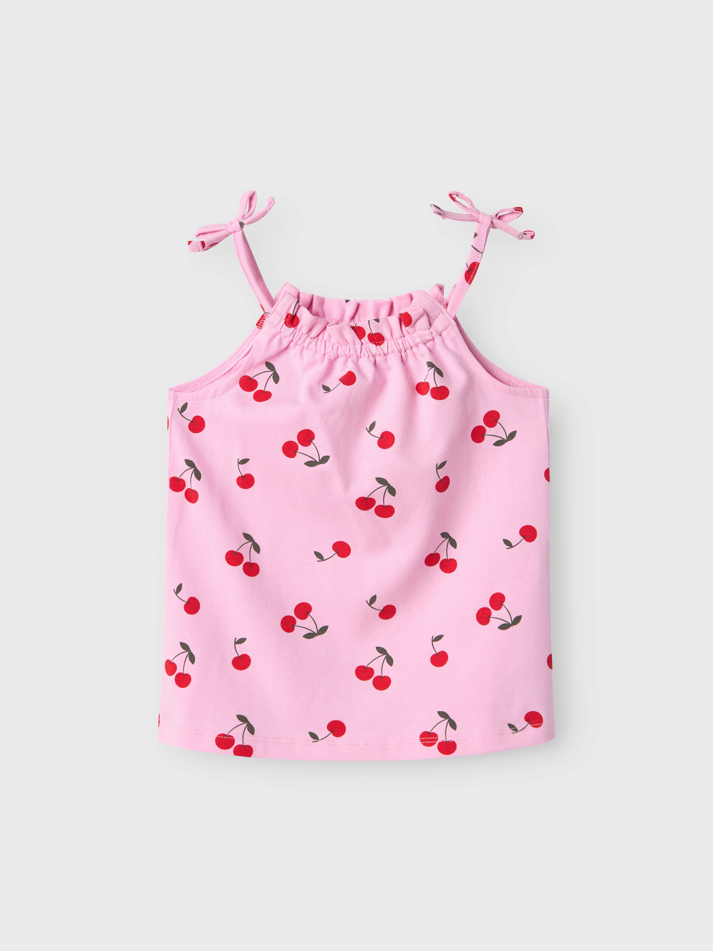 Camiseta Cereza Rosa Mini