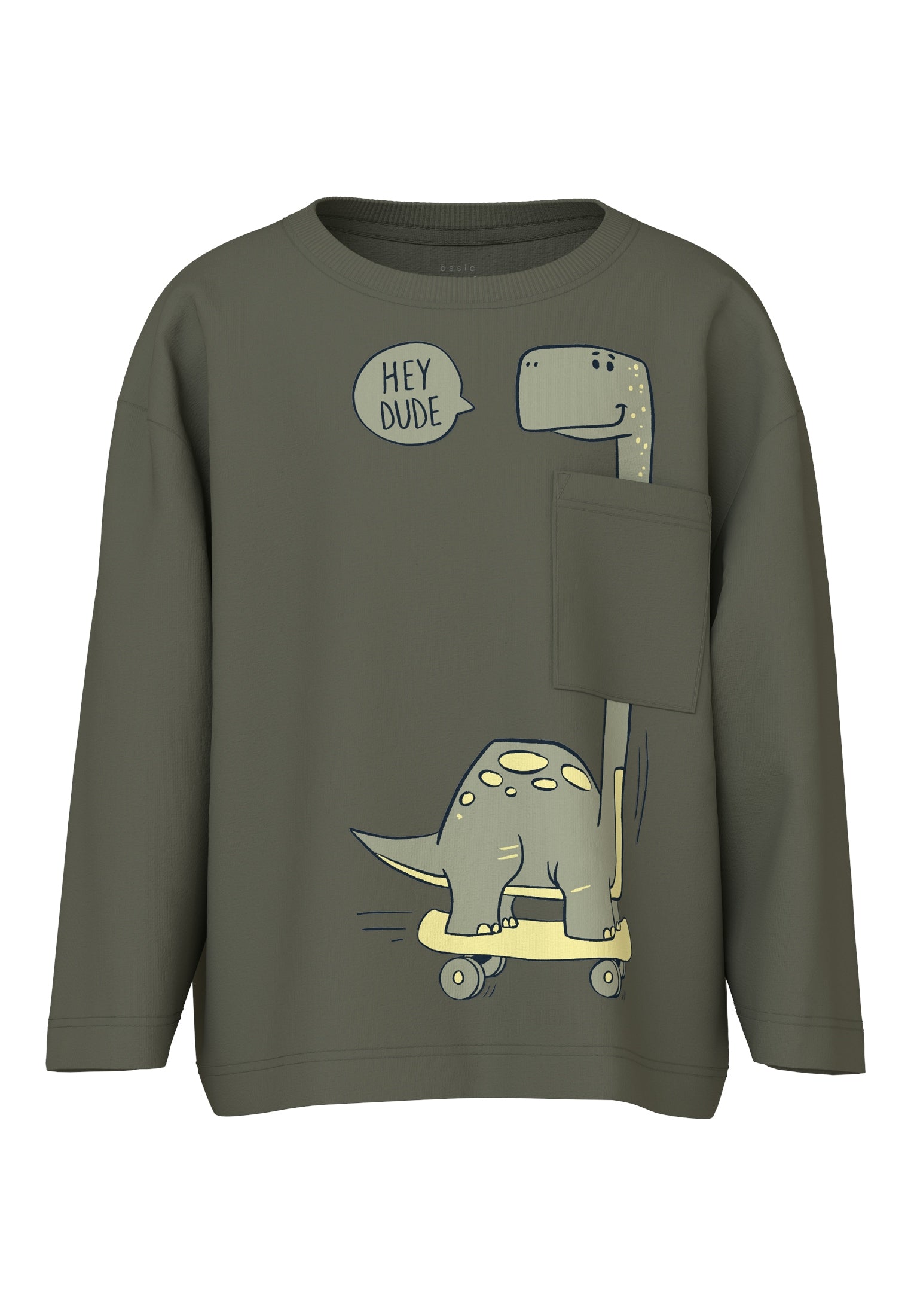 Camiseta Hey Dude Verde Mini