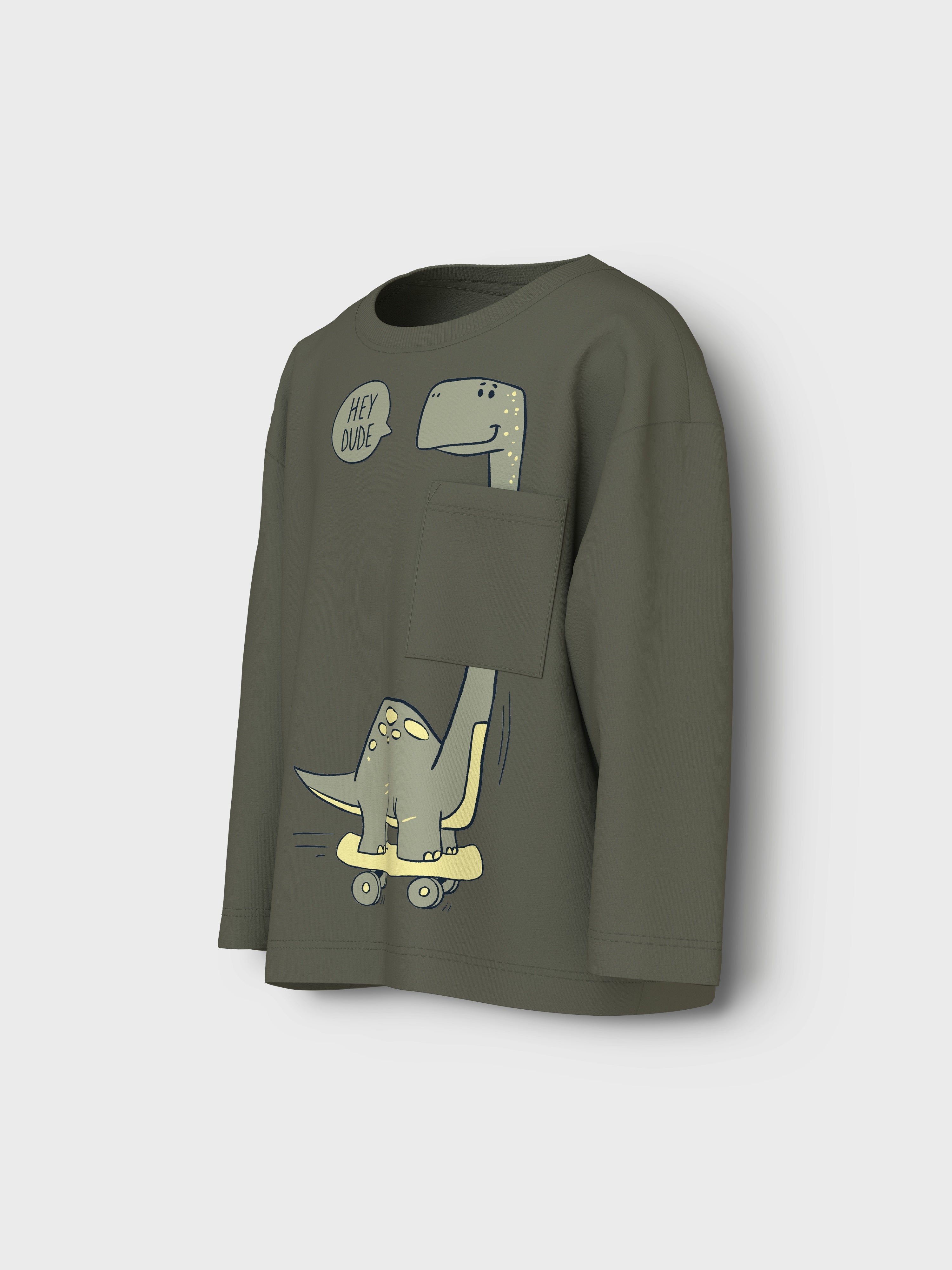 Camiseta Hey Dude Verde Mini