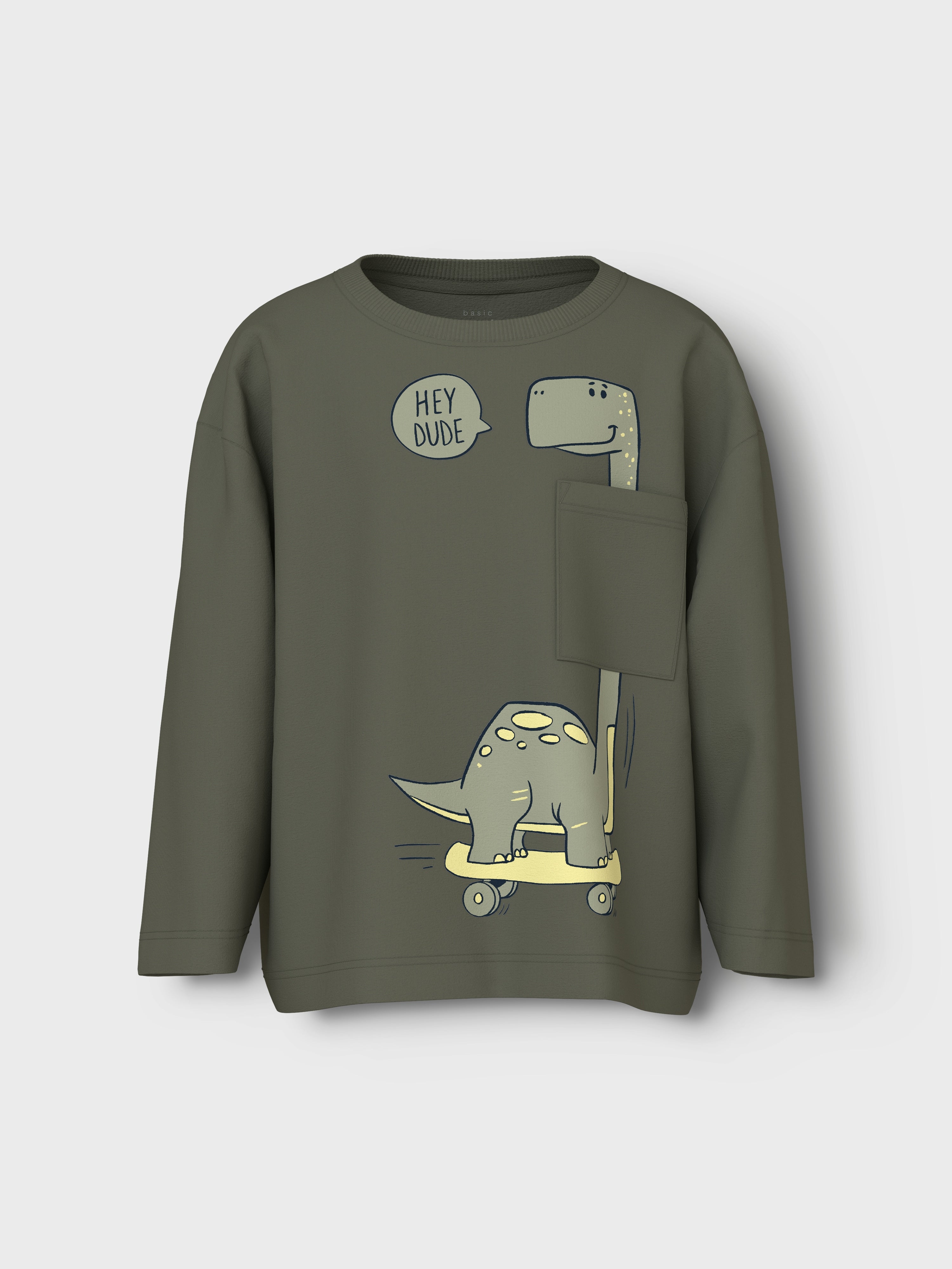 Camiseta Hey Dude Verde Mini
