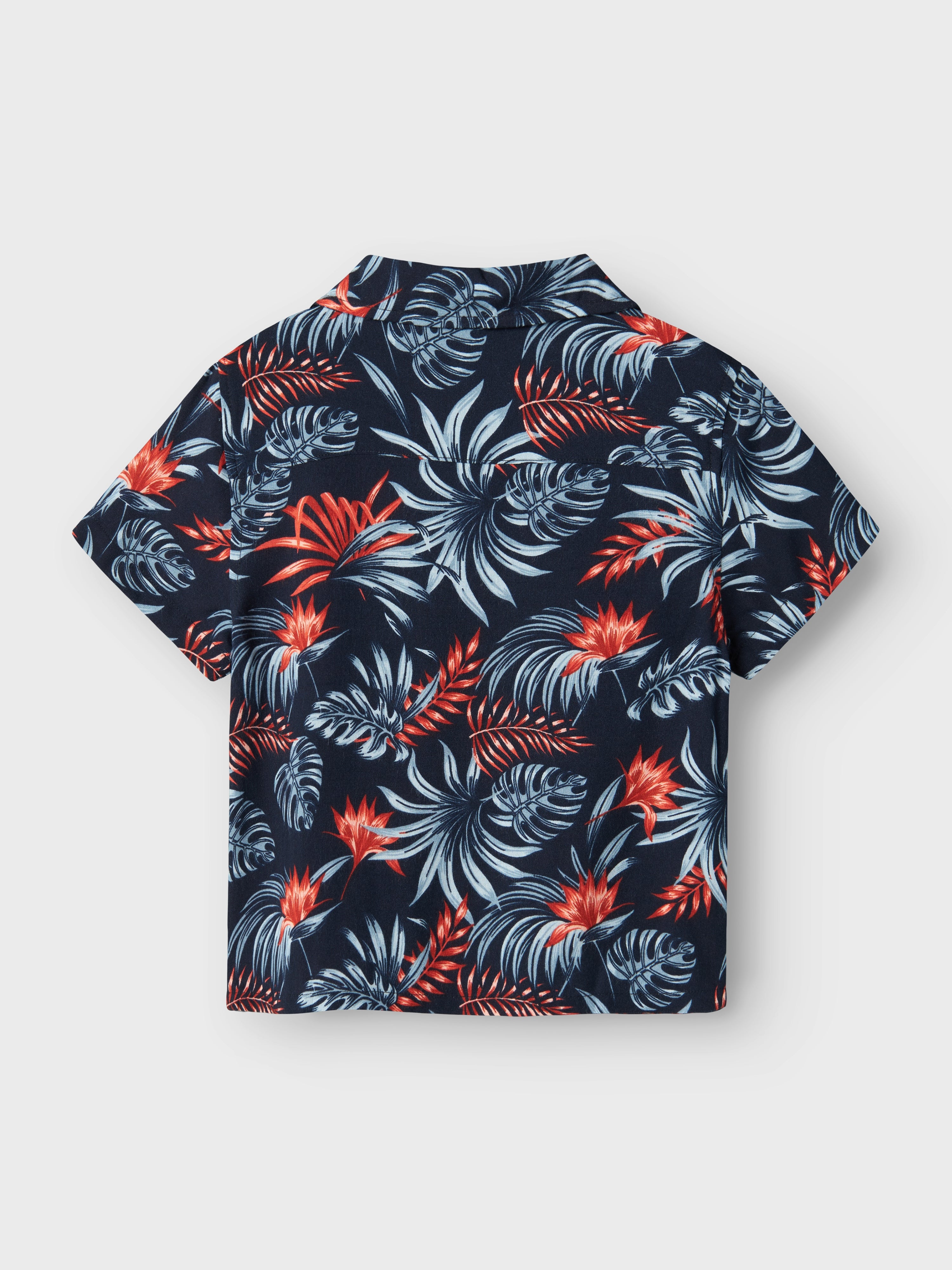 Camisa Marino Floral Mini