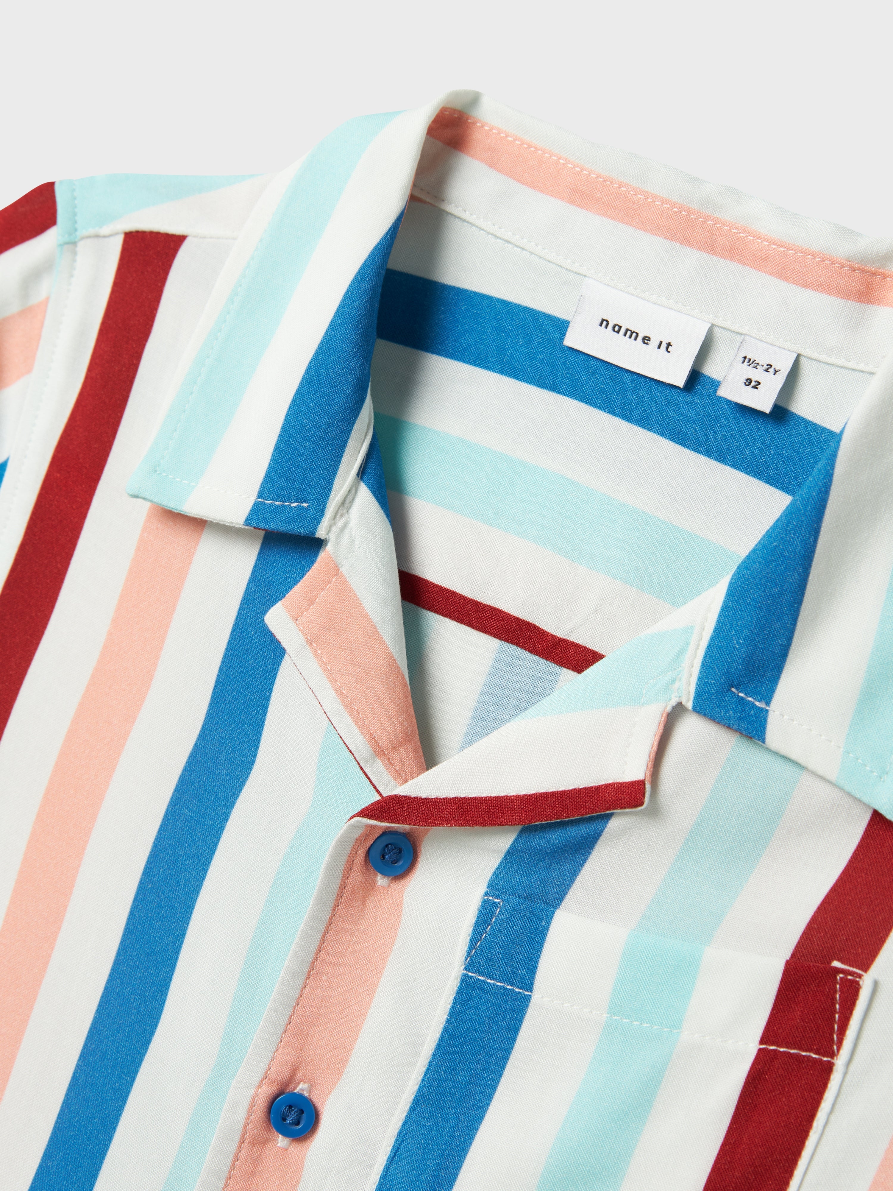 Camisa Rayas Colores Mini