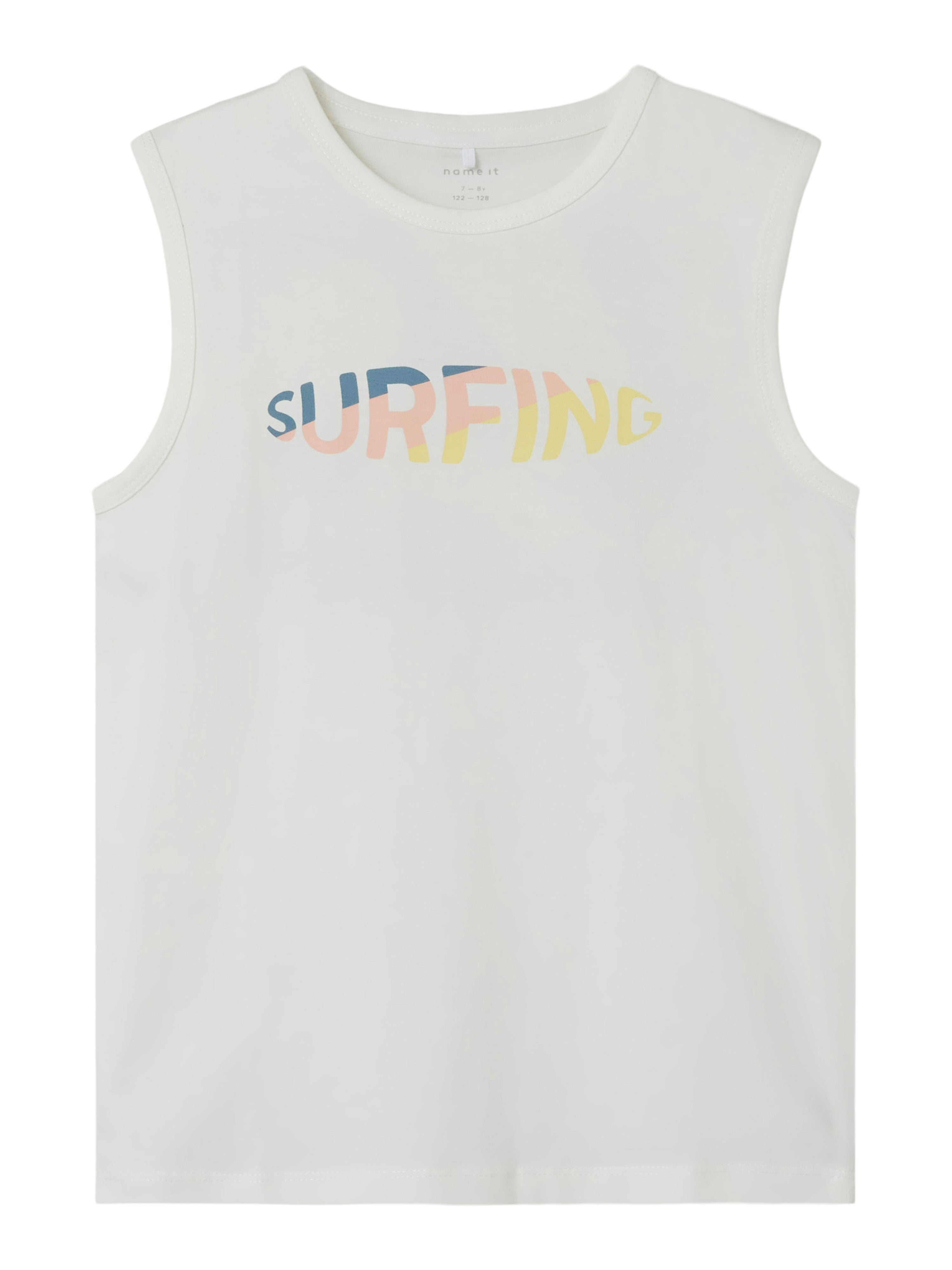 Camiseta Tirantes Surfing Blanca