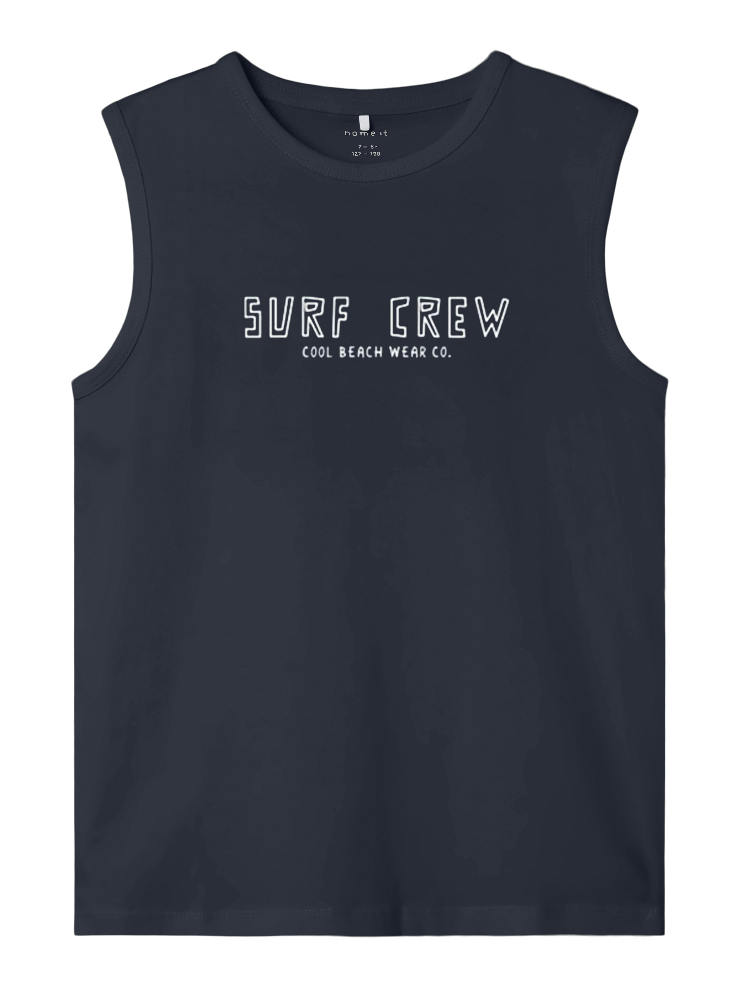 Camiseta Tirantes Surf Crew Marino