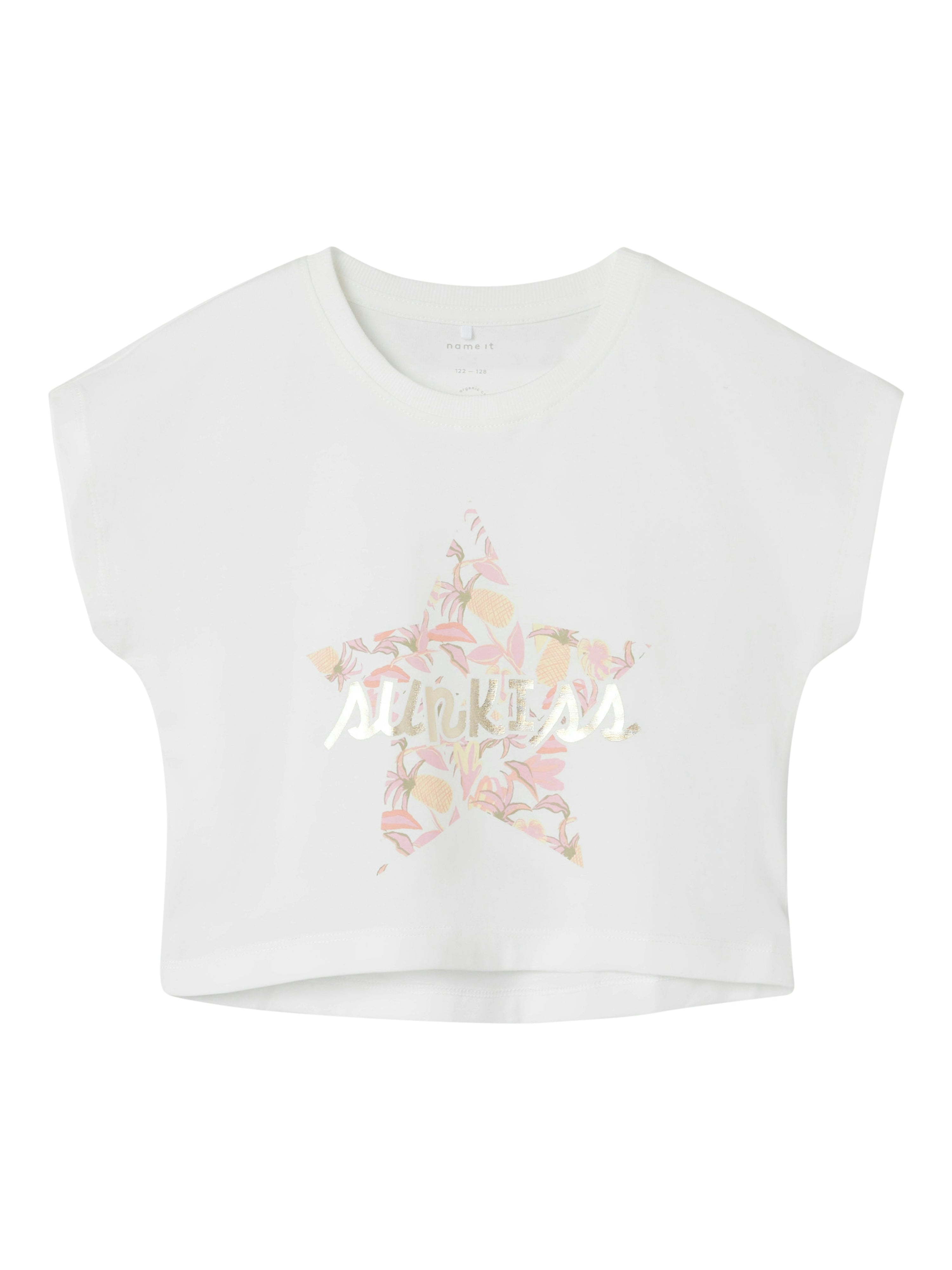 Camiseta Crop Frida Blanca