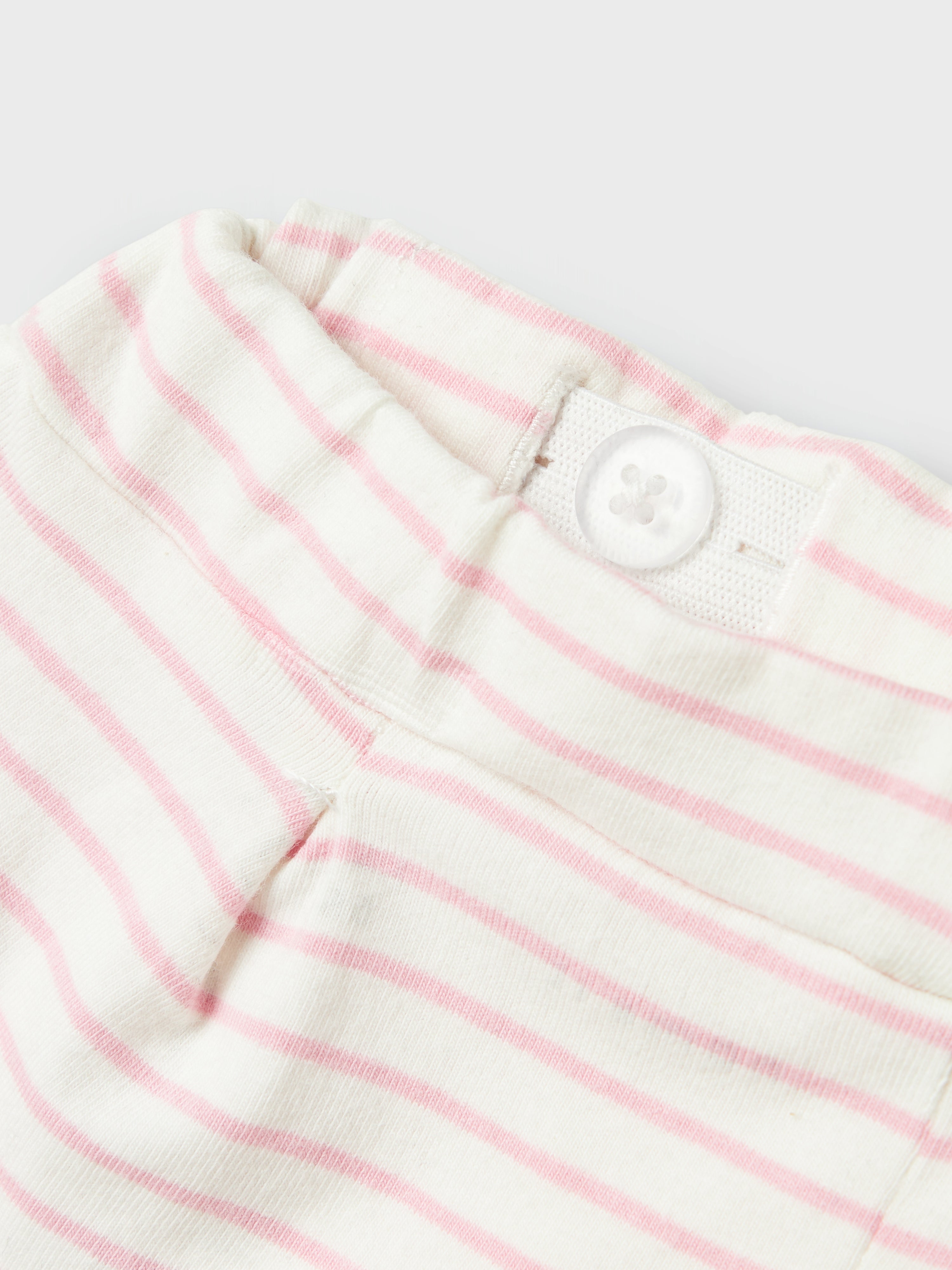 Short Rayas Volantes Bebé Rosa