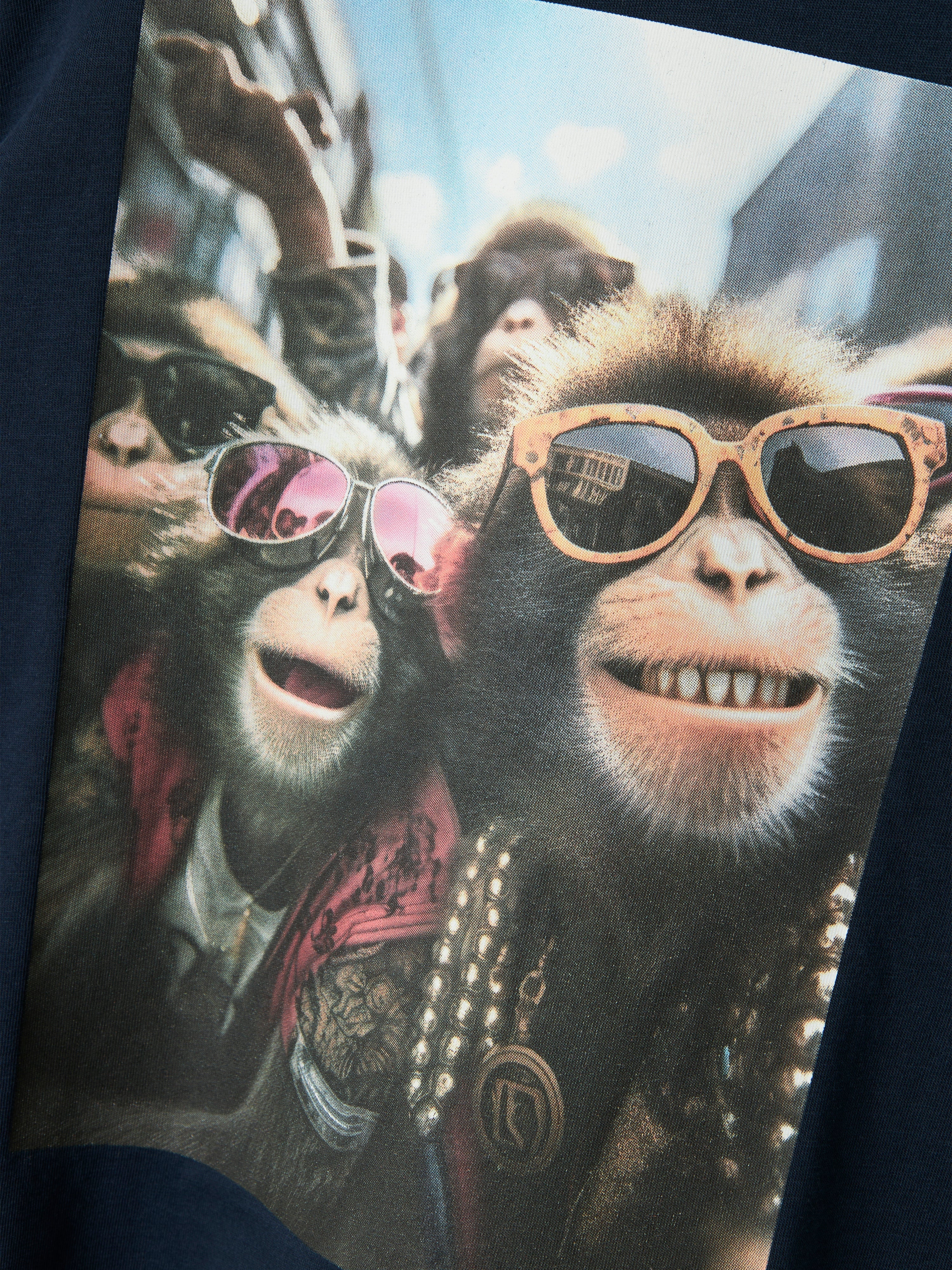 Camiseta Monkeys Marino Kid