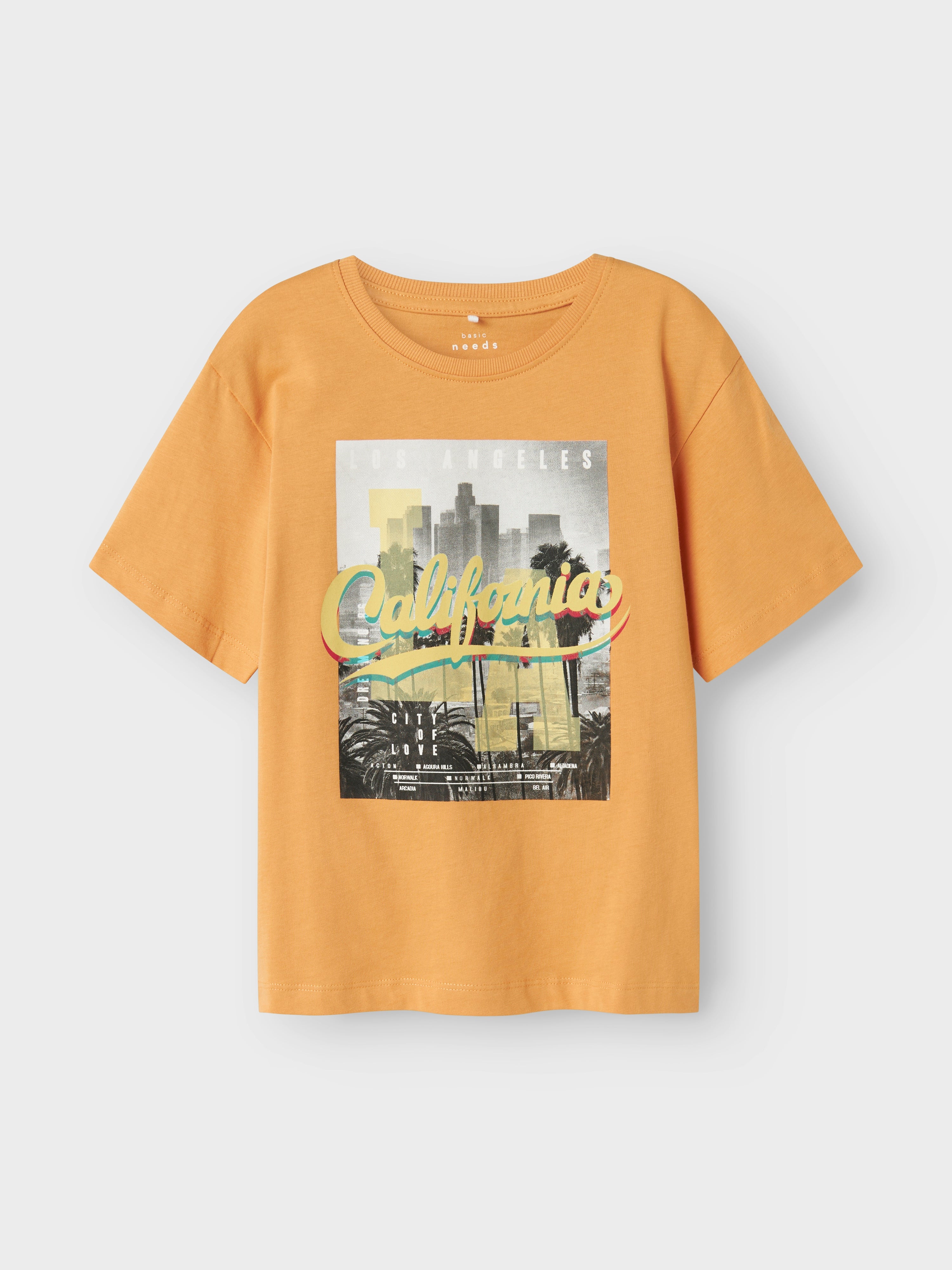 Camiseta California Naranja Kid
