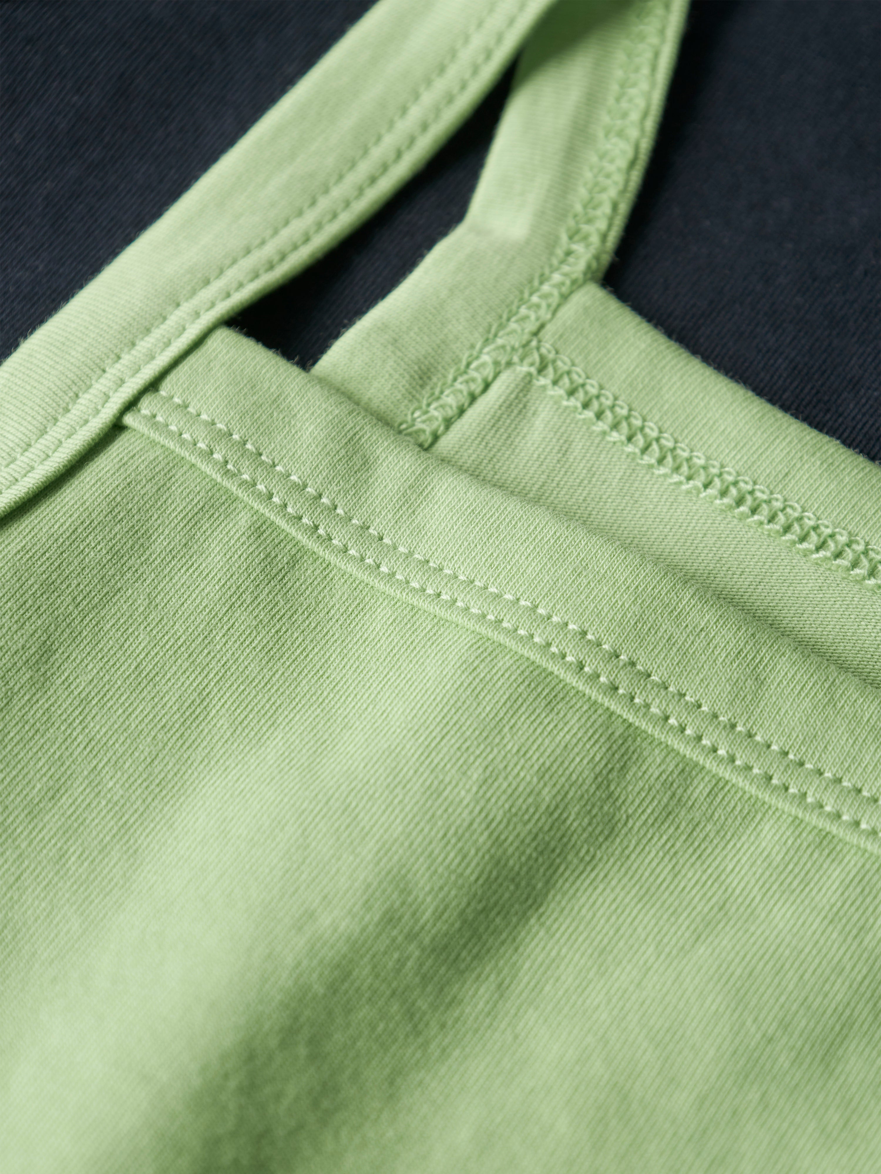 Crop Top Pack2 Negro/Verde Kid