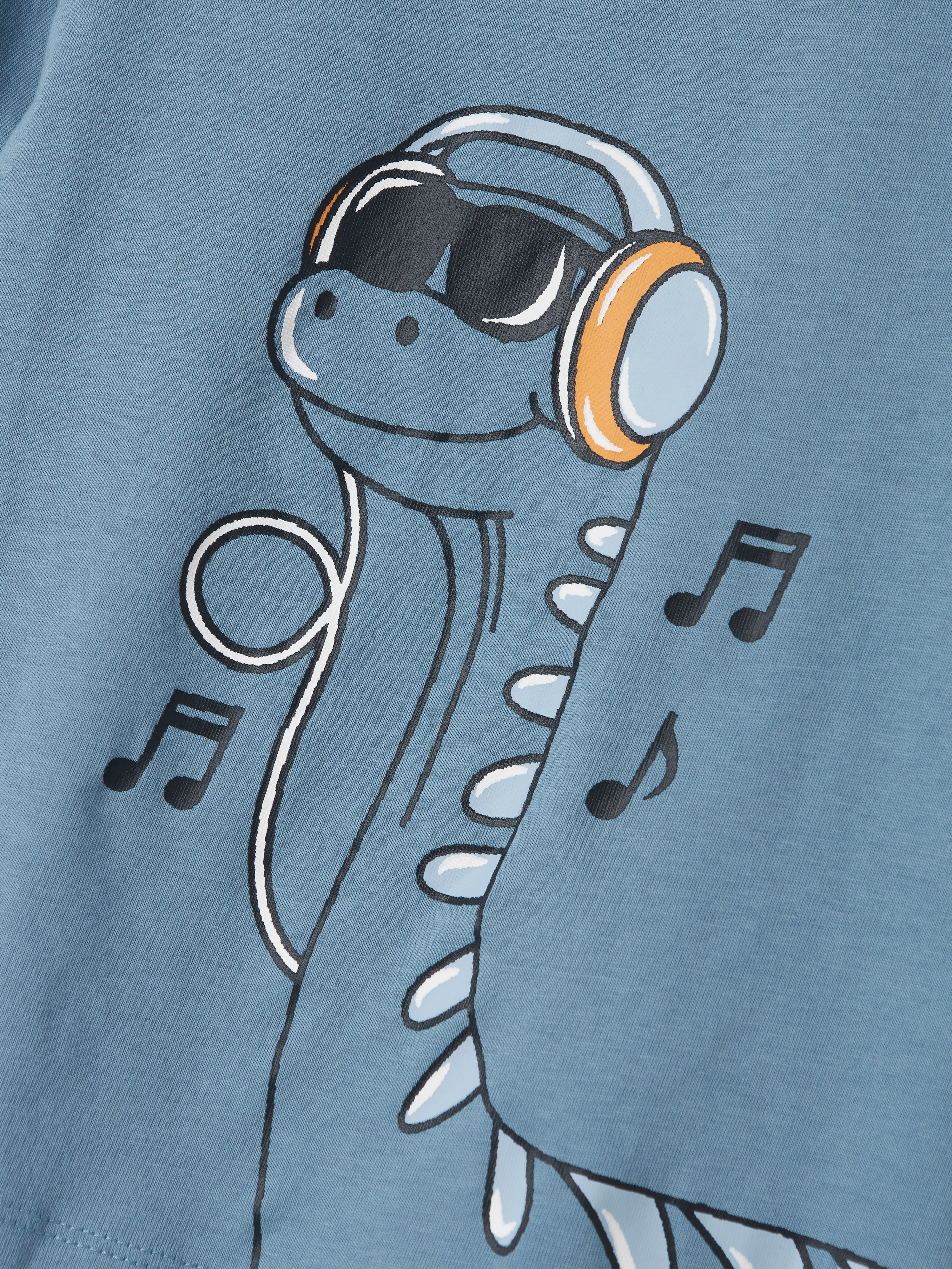 Camiseta Dino Auriculares