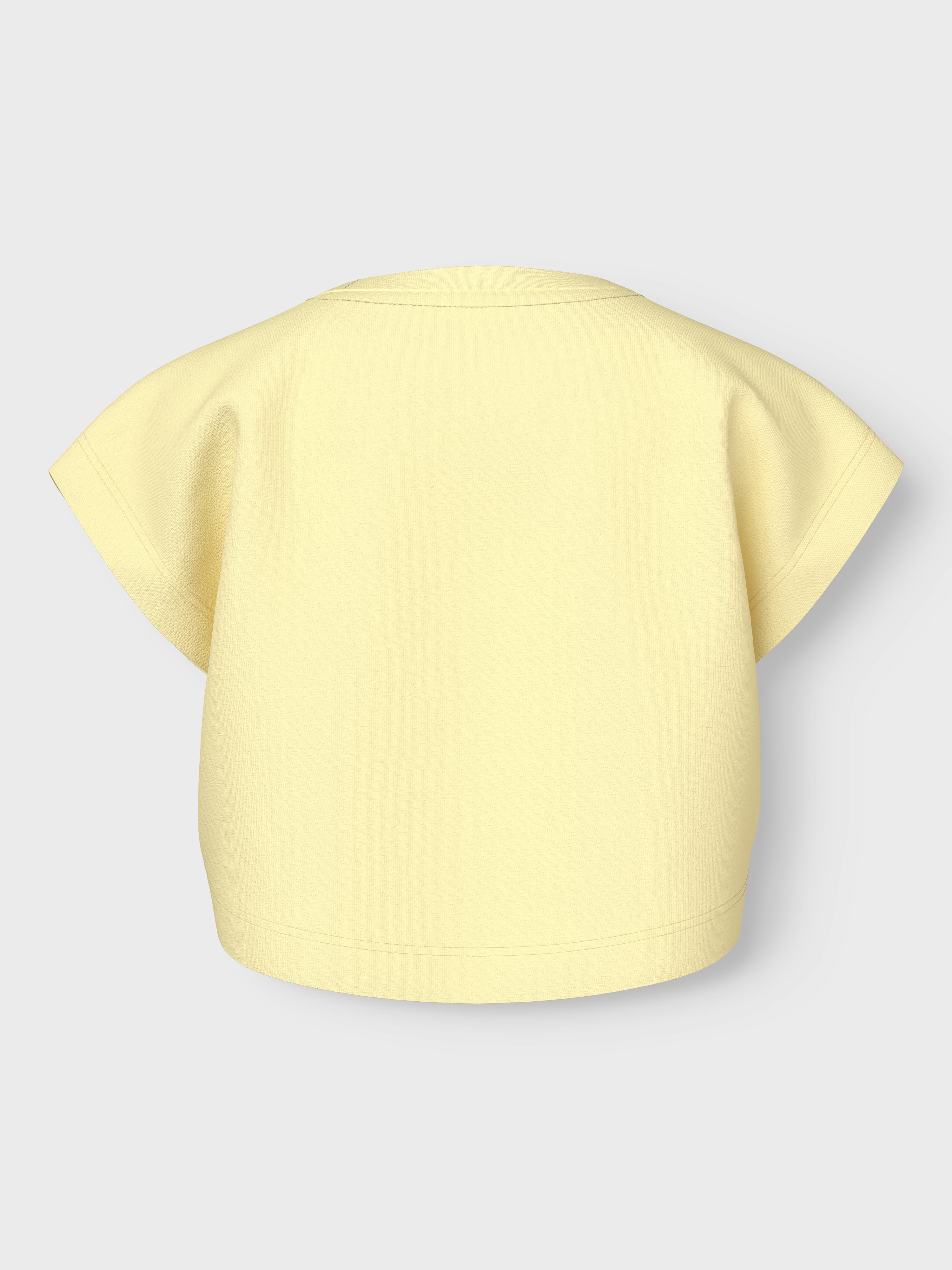 Camiseta Crop Watermelon Amarilla