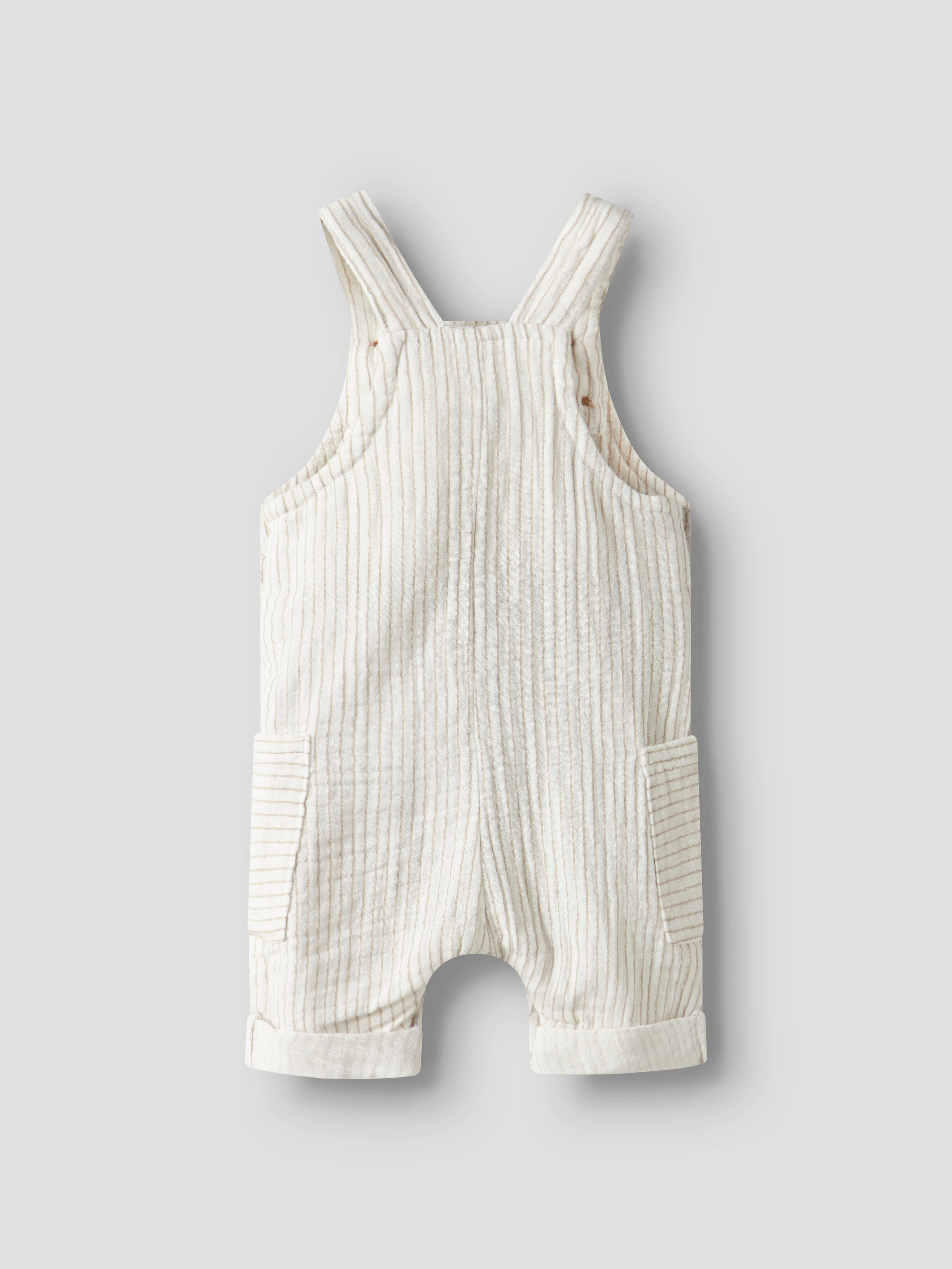 Peto Rayas Beige Bebé