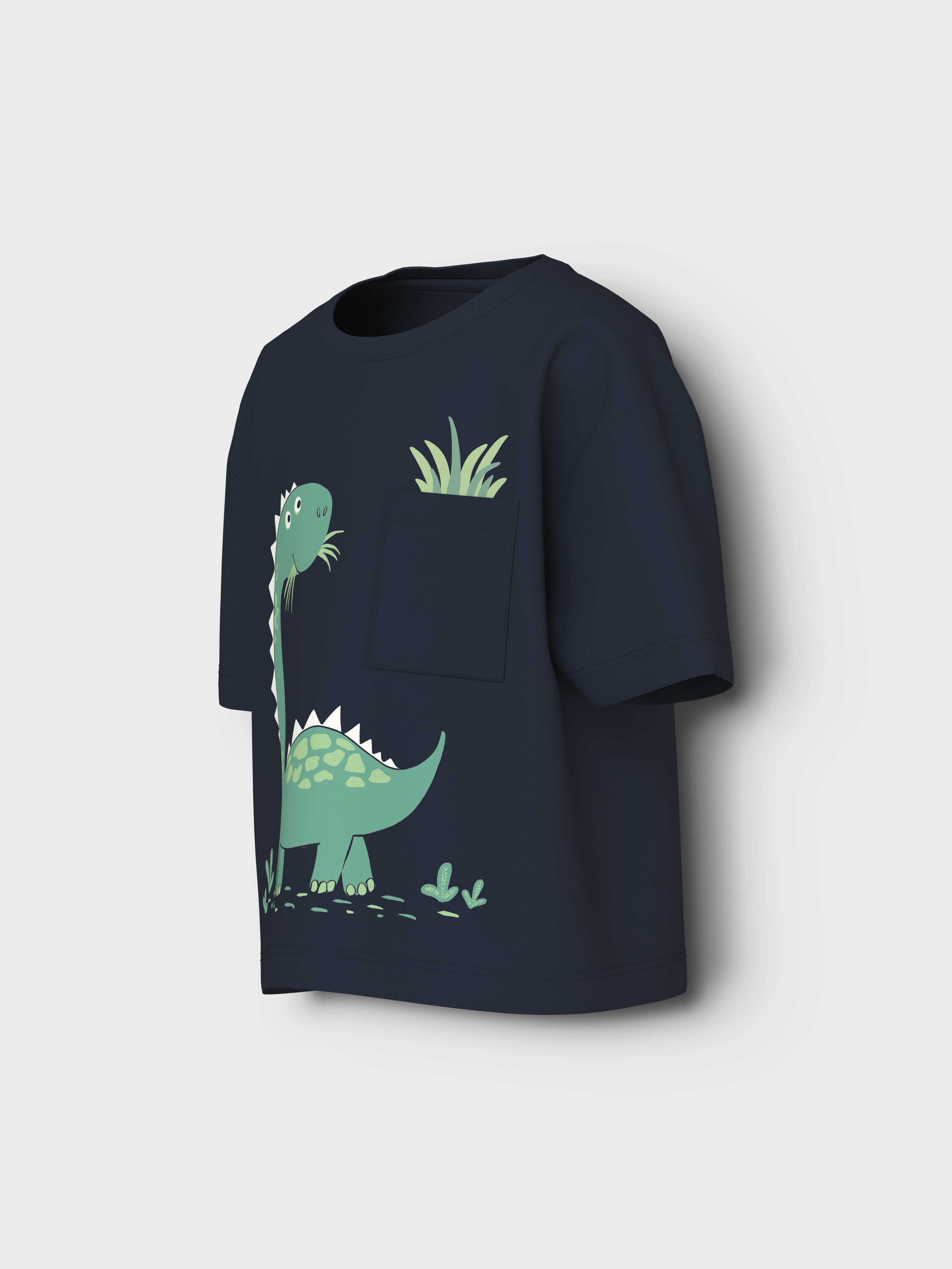 Camiseta Dino Azul Marino