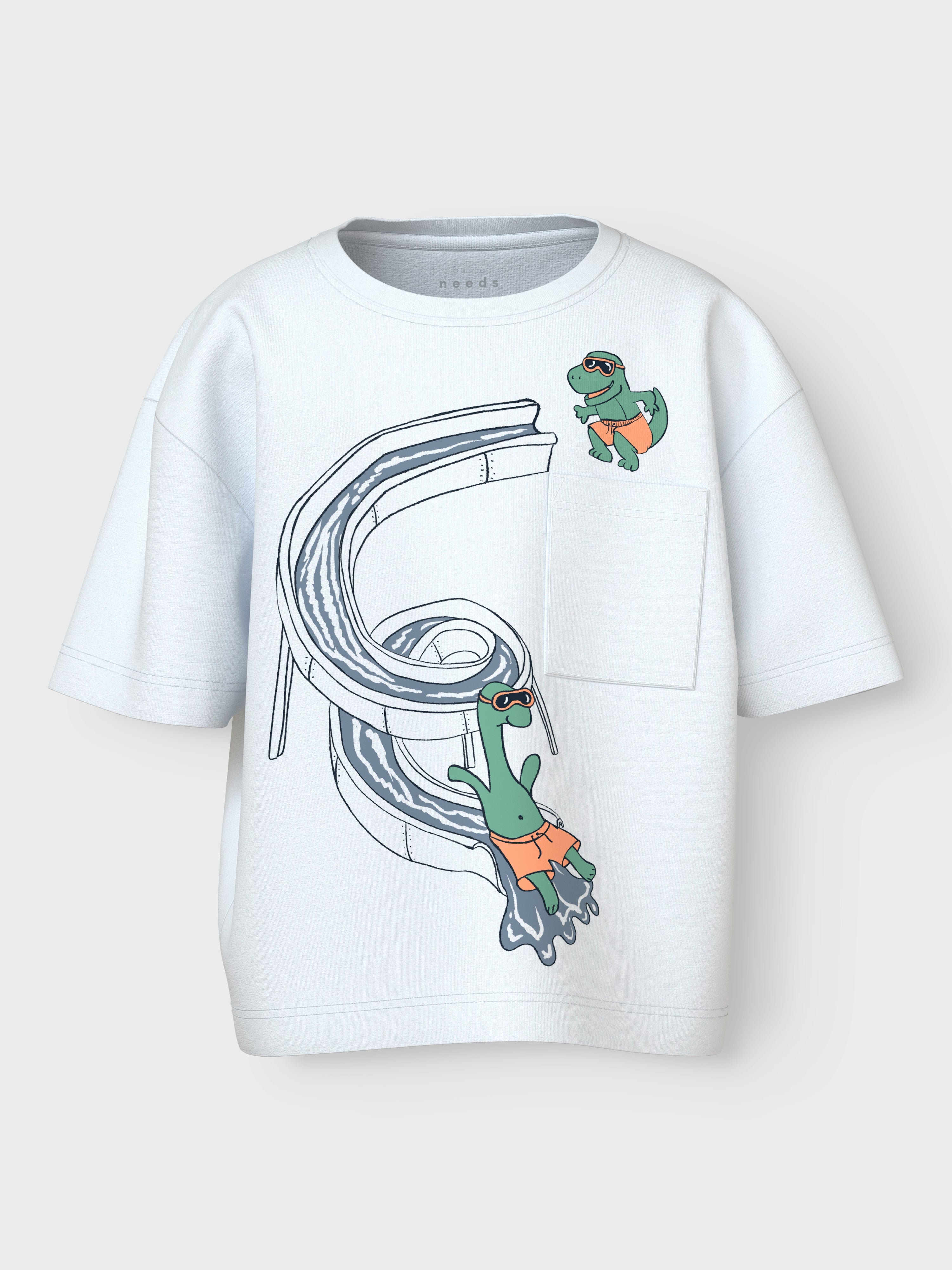 Camiseta Tobogán Blanca Mini
