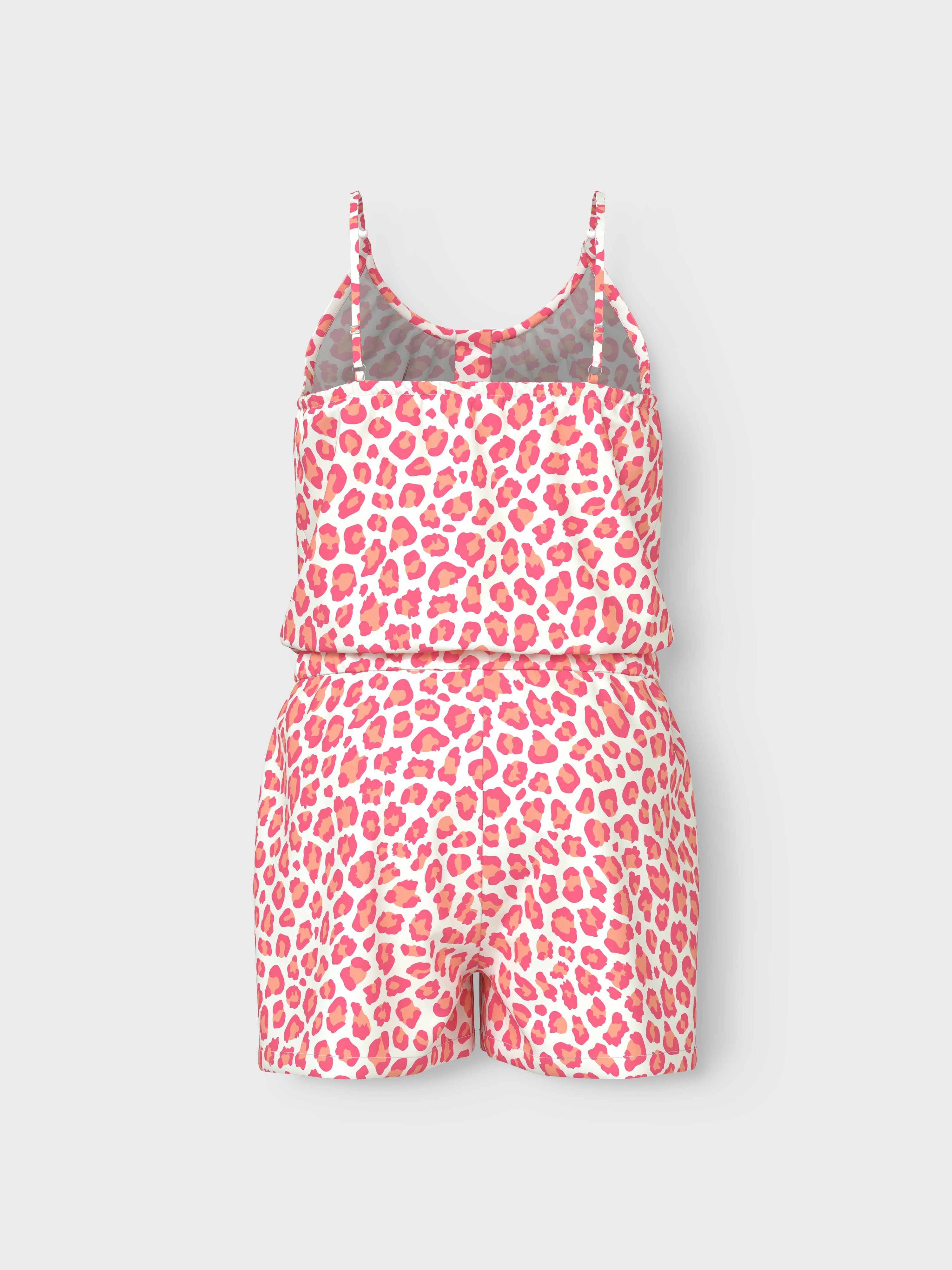 Mono Animal Print Papaya Kid
