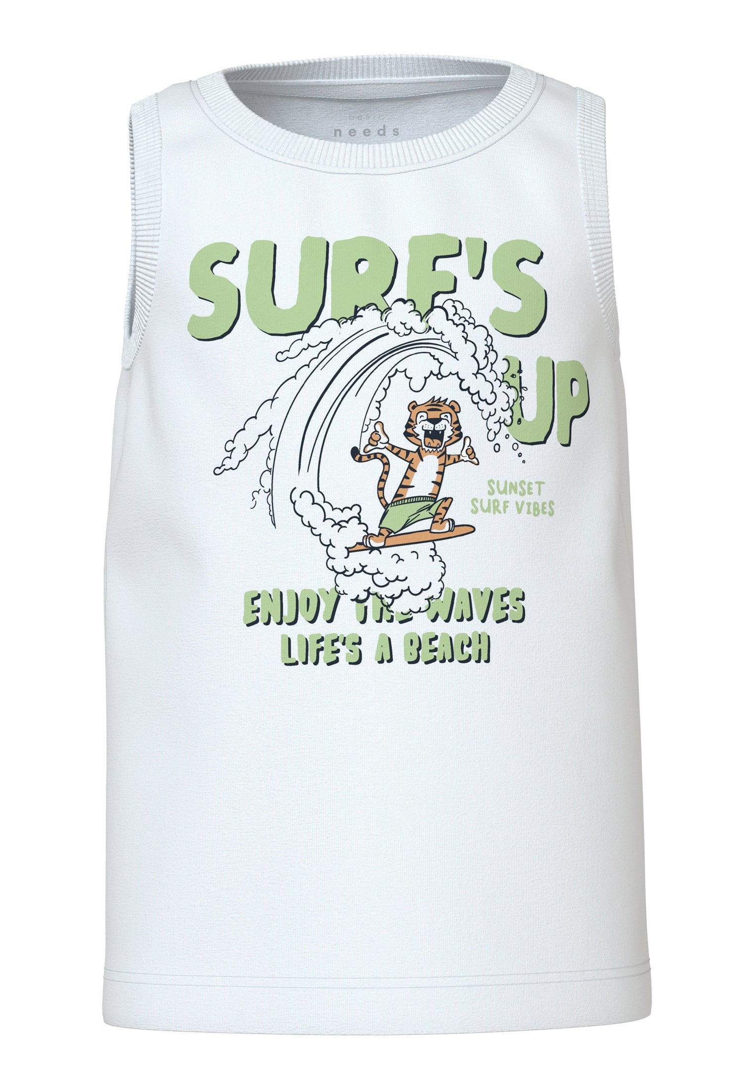 Camiseta Tiger Surf Blanca