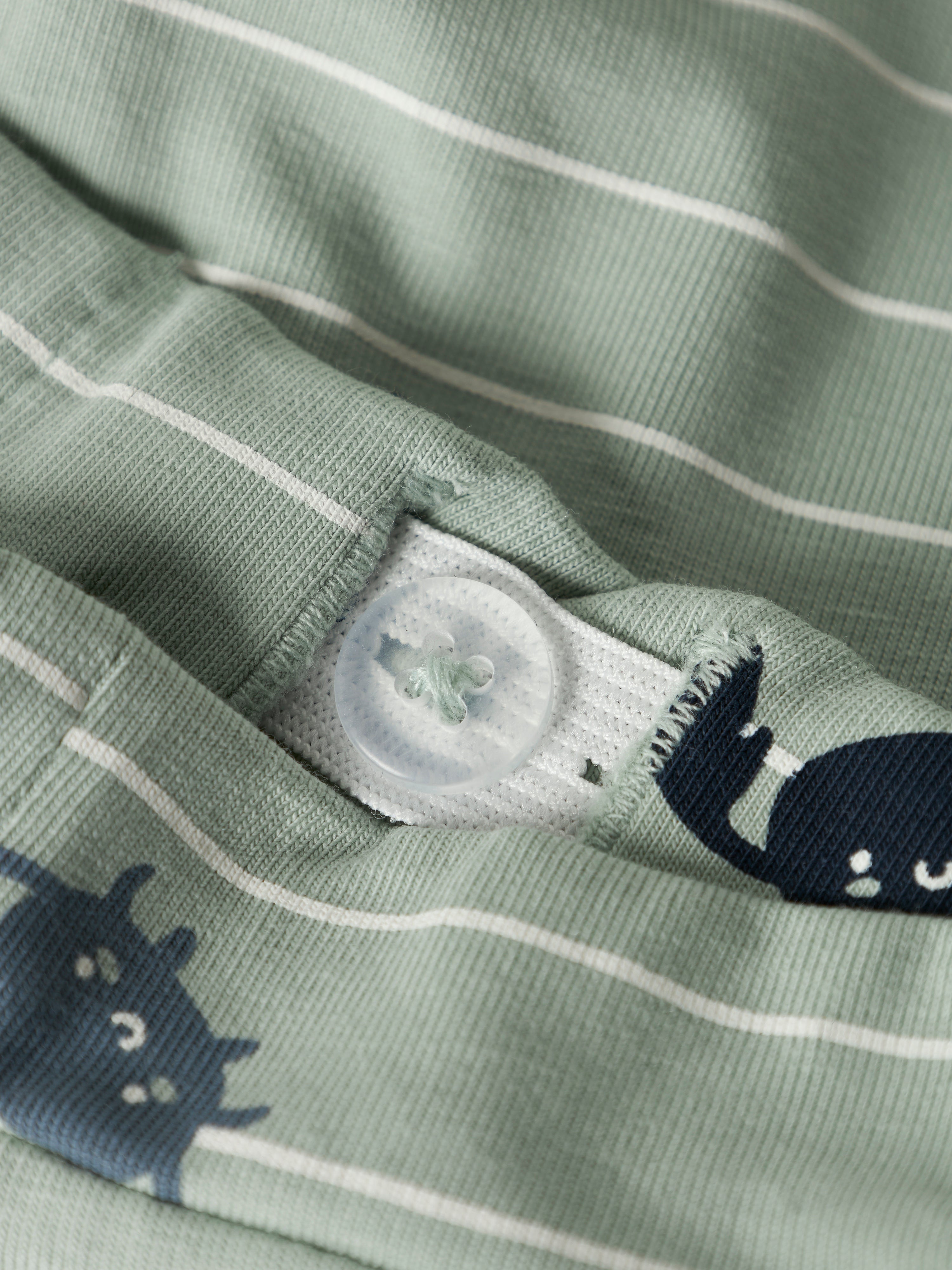 Short Cangrejo Verde Bebé