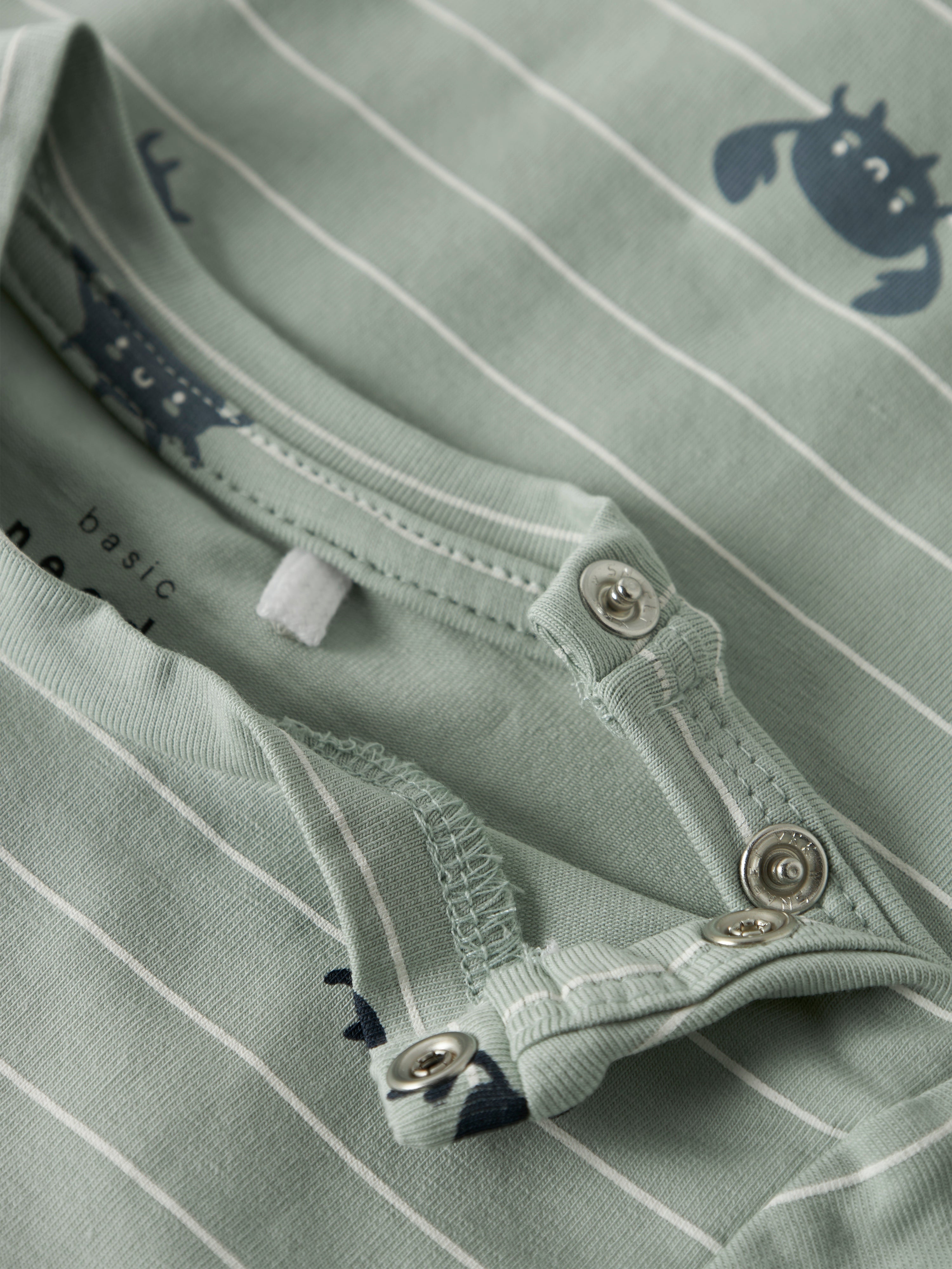 Ranita/Pijama Cangrejos Rayas Verde