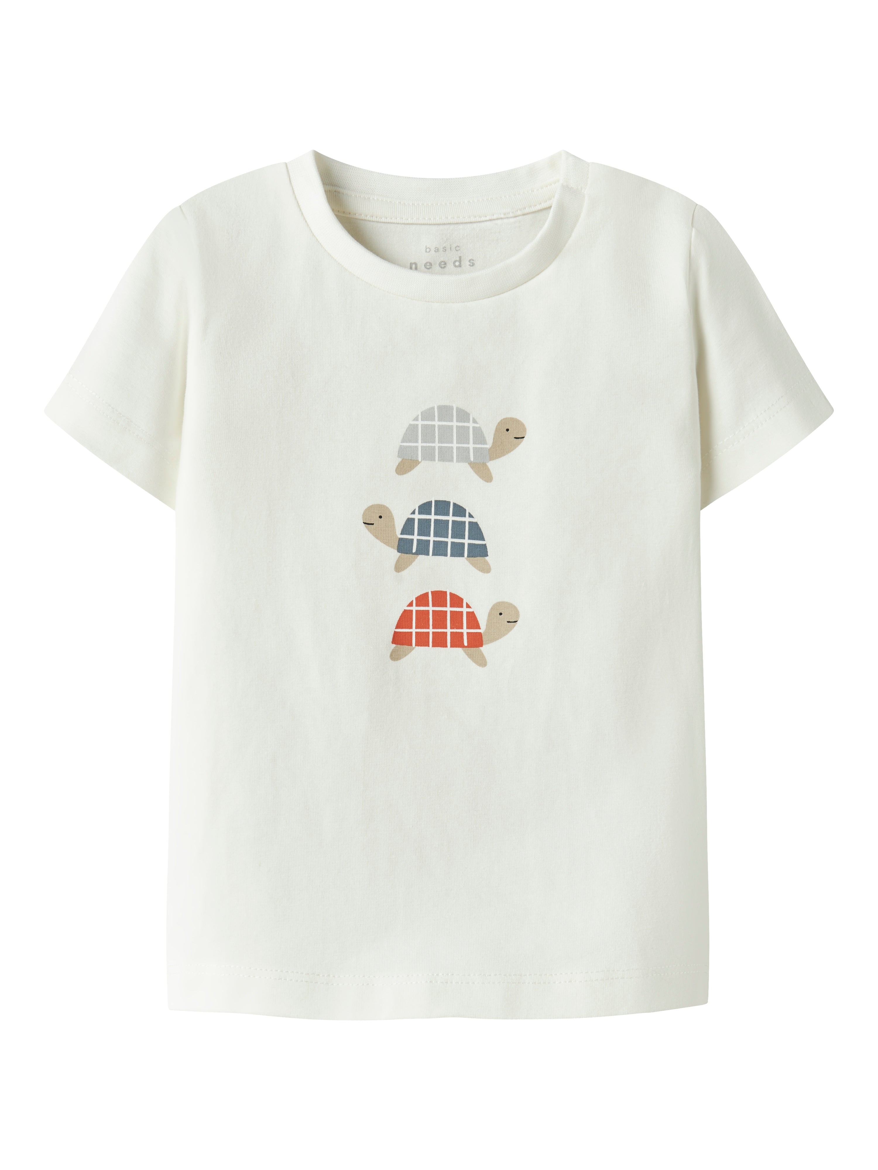 Camiseta Blanca Tortugas Bebé