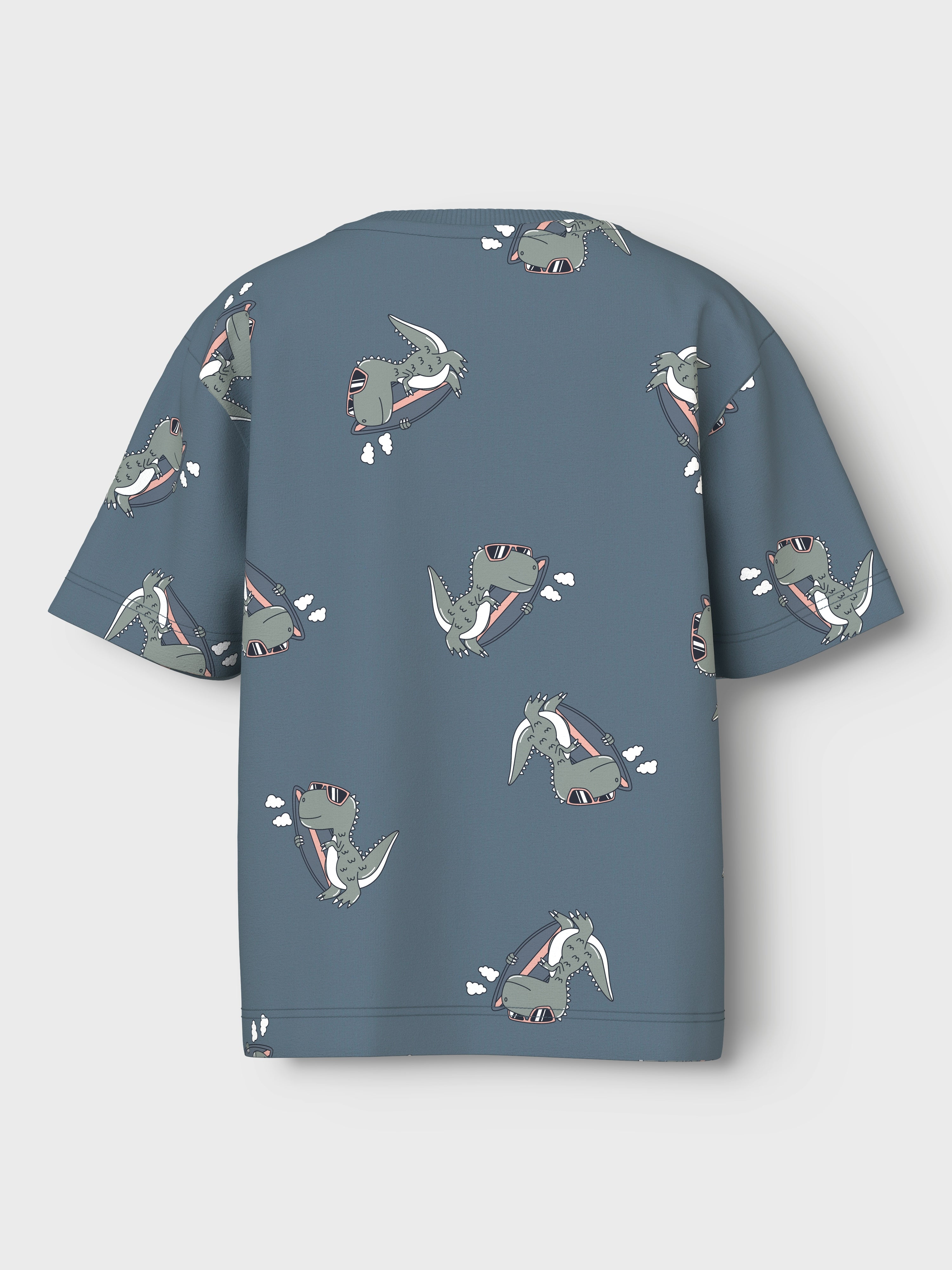 Camiseta Dino Surf Azul