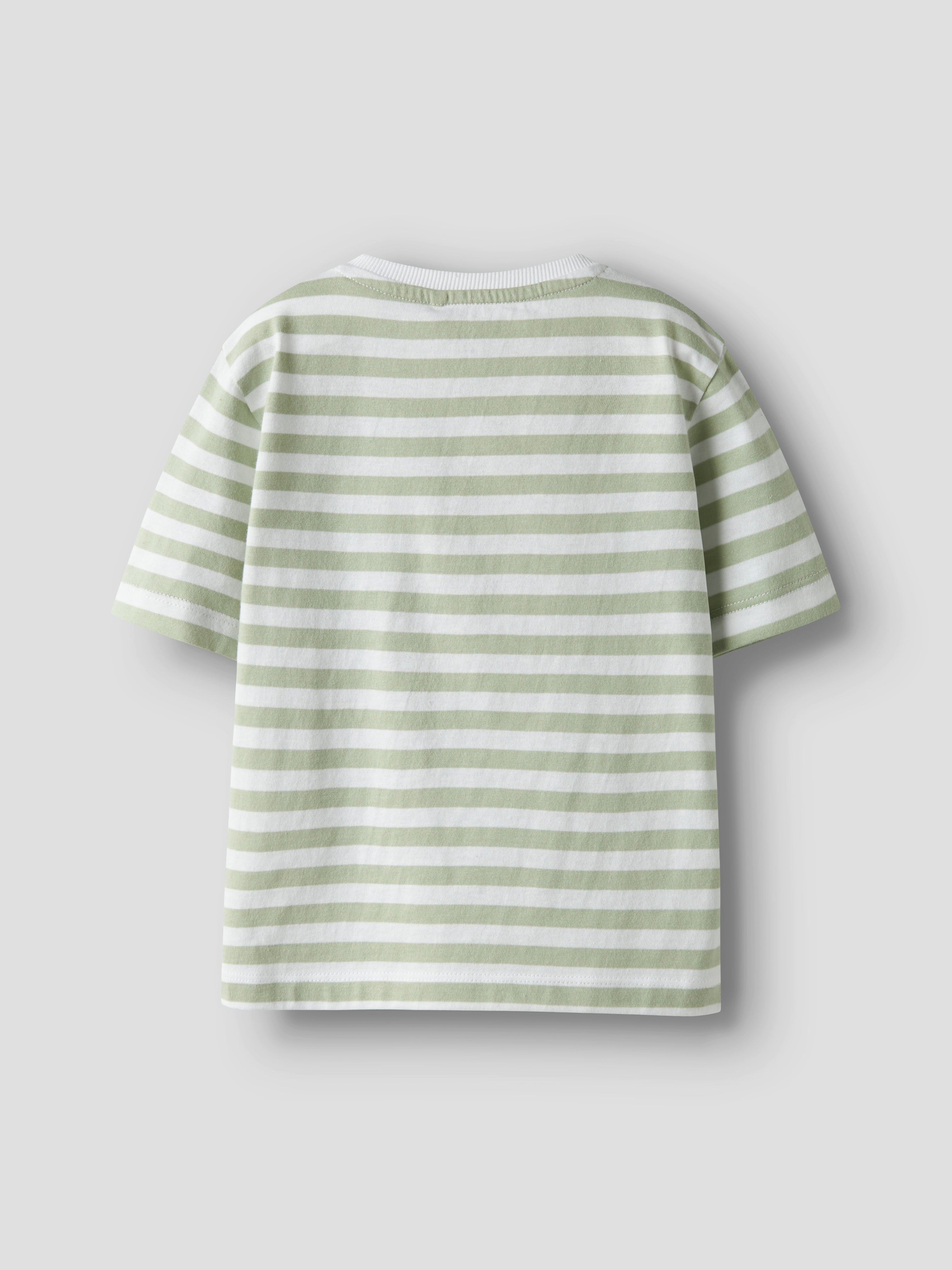 Camiseta Rayas Verde Mini