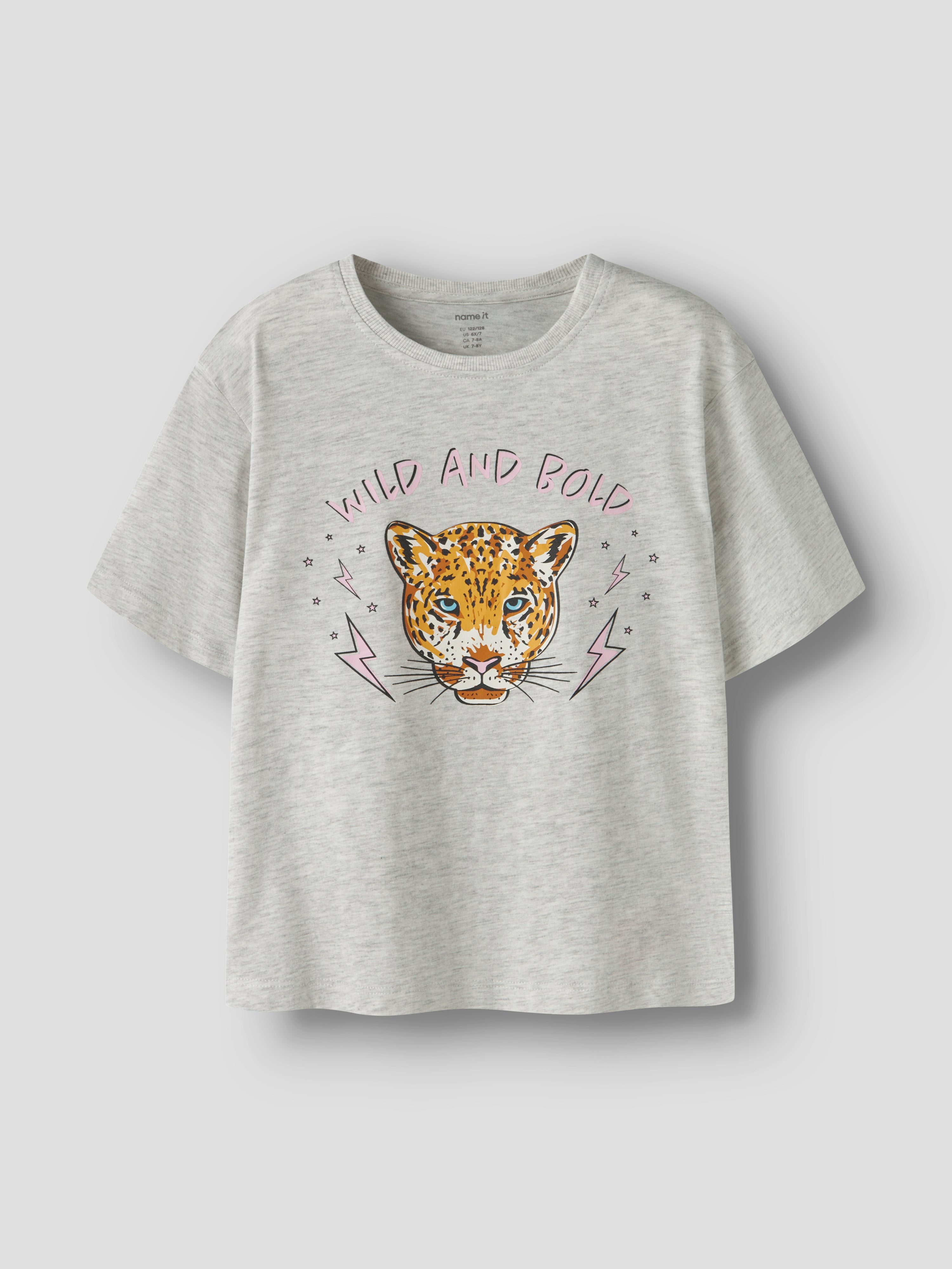 Camiseta Leopardo Gris Kid