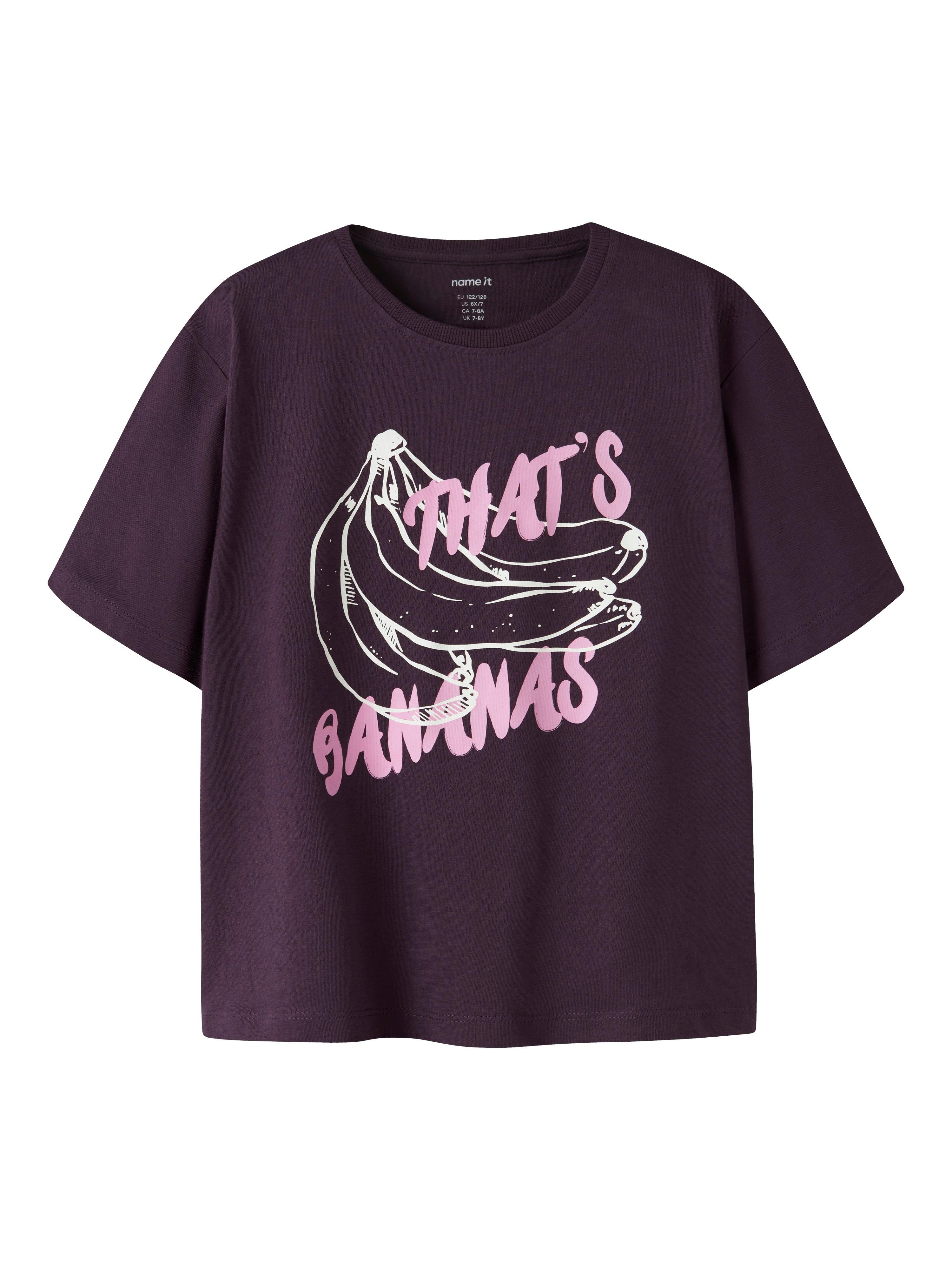 Camiseta Banana Morada Kid