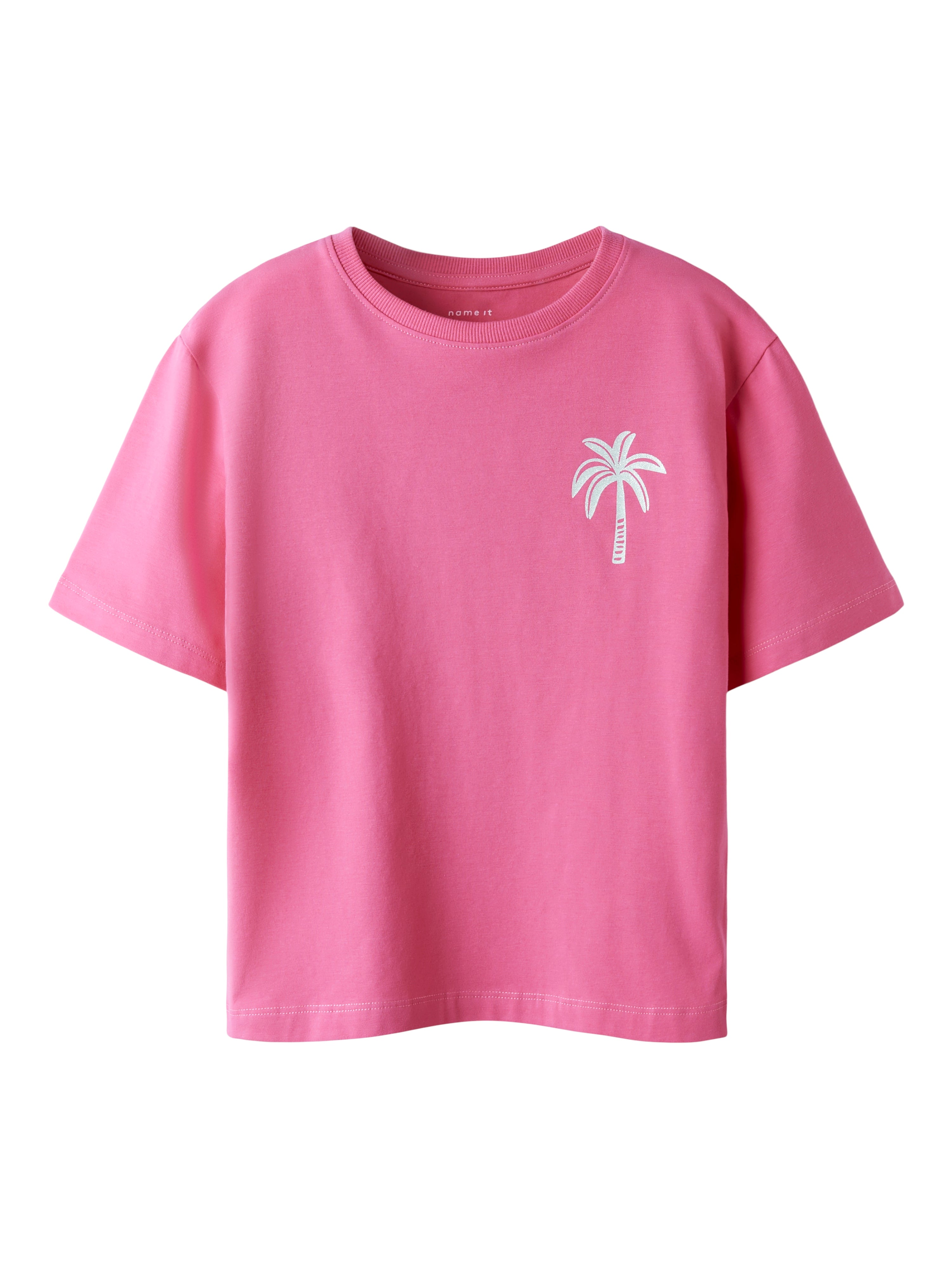 Camiseta Fucsia Palmera Kid