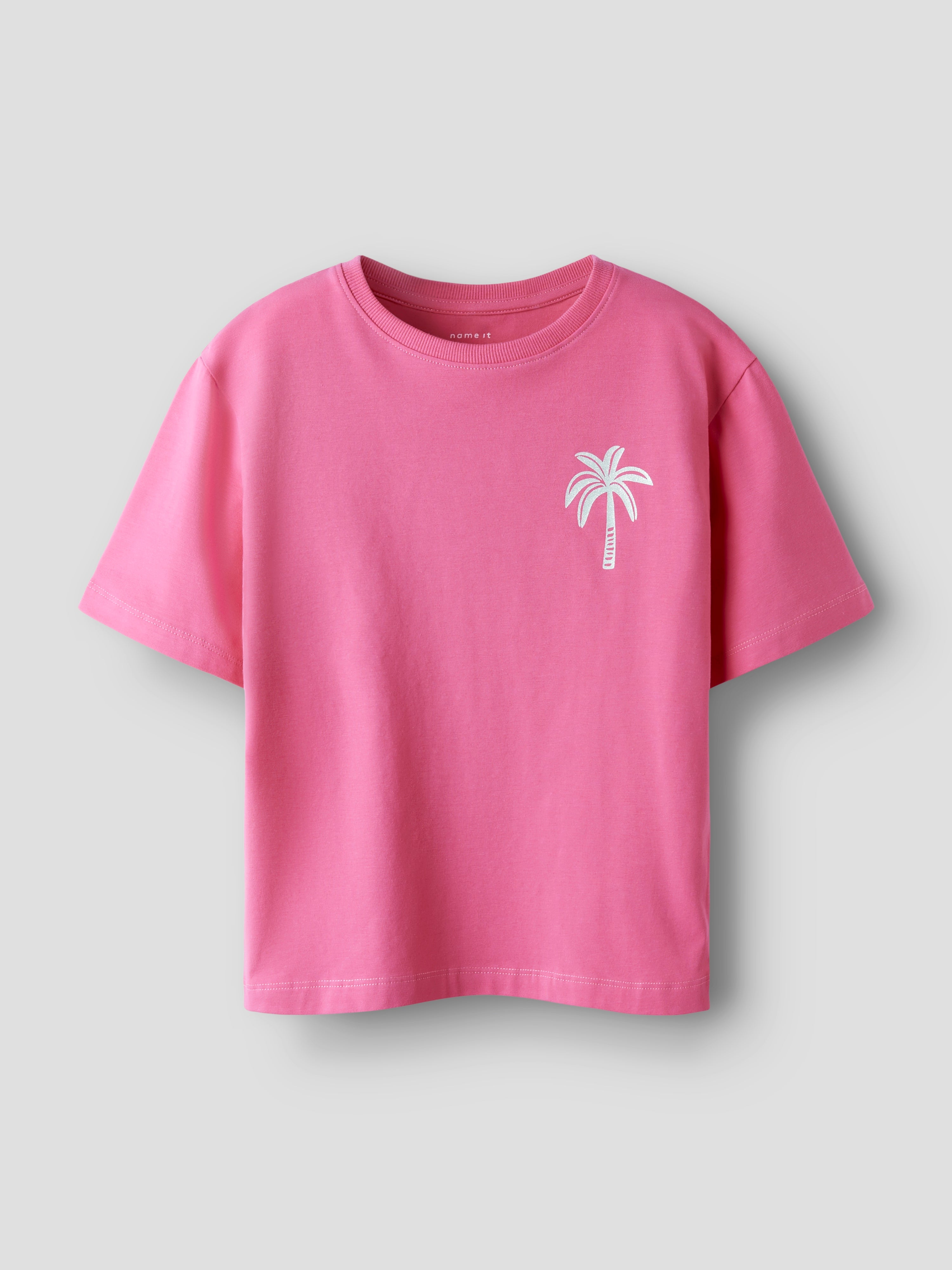 Camiseta Fucsia Palmera Kid