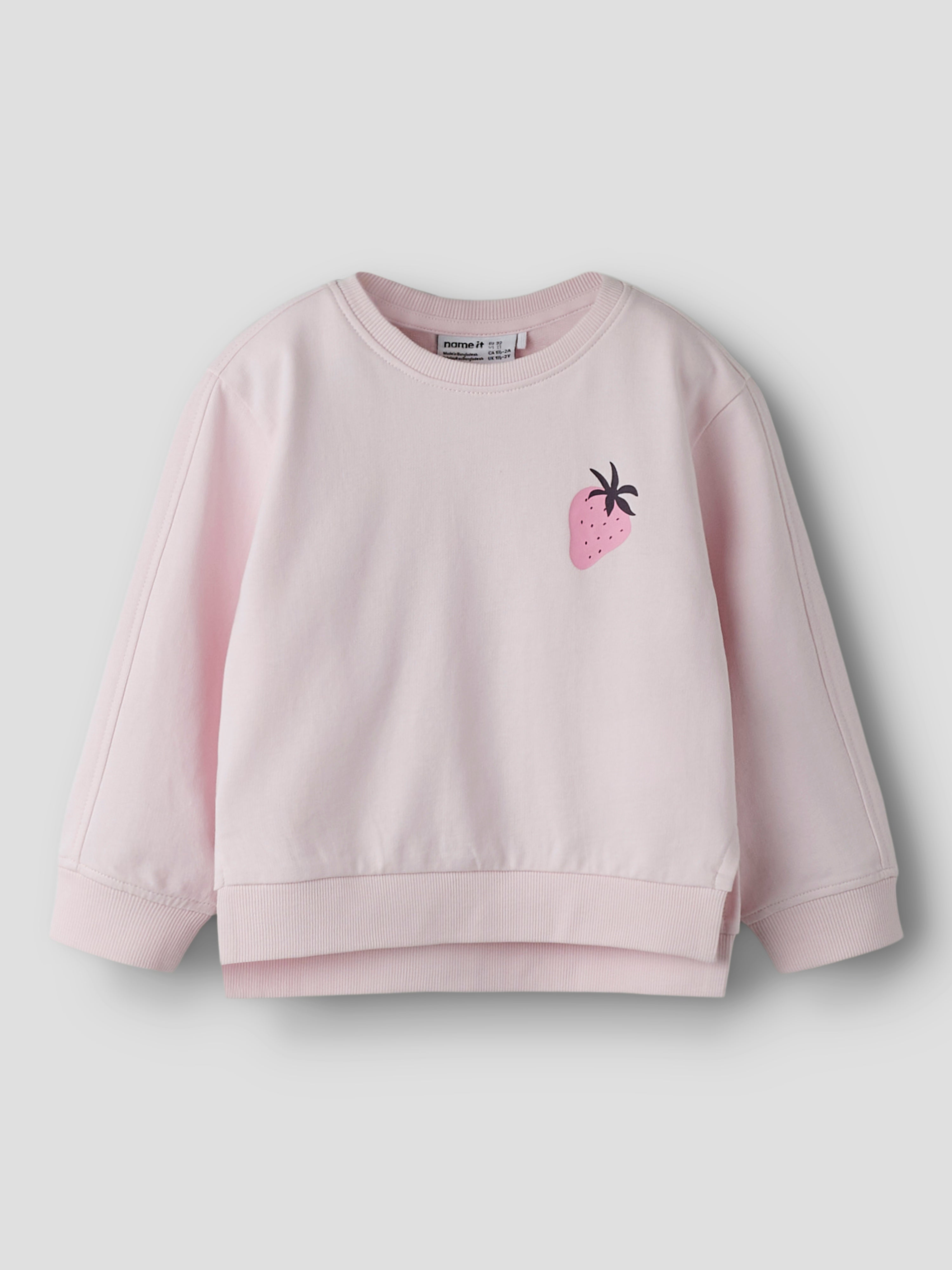 Sudadera Rosa Fresa Mini