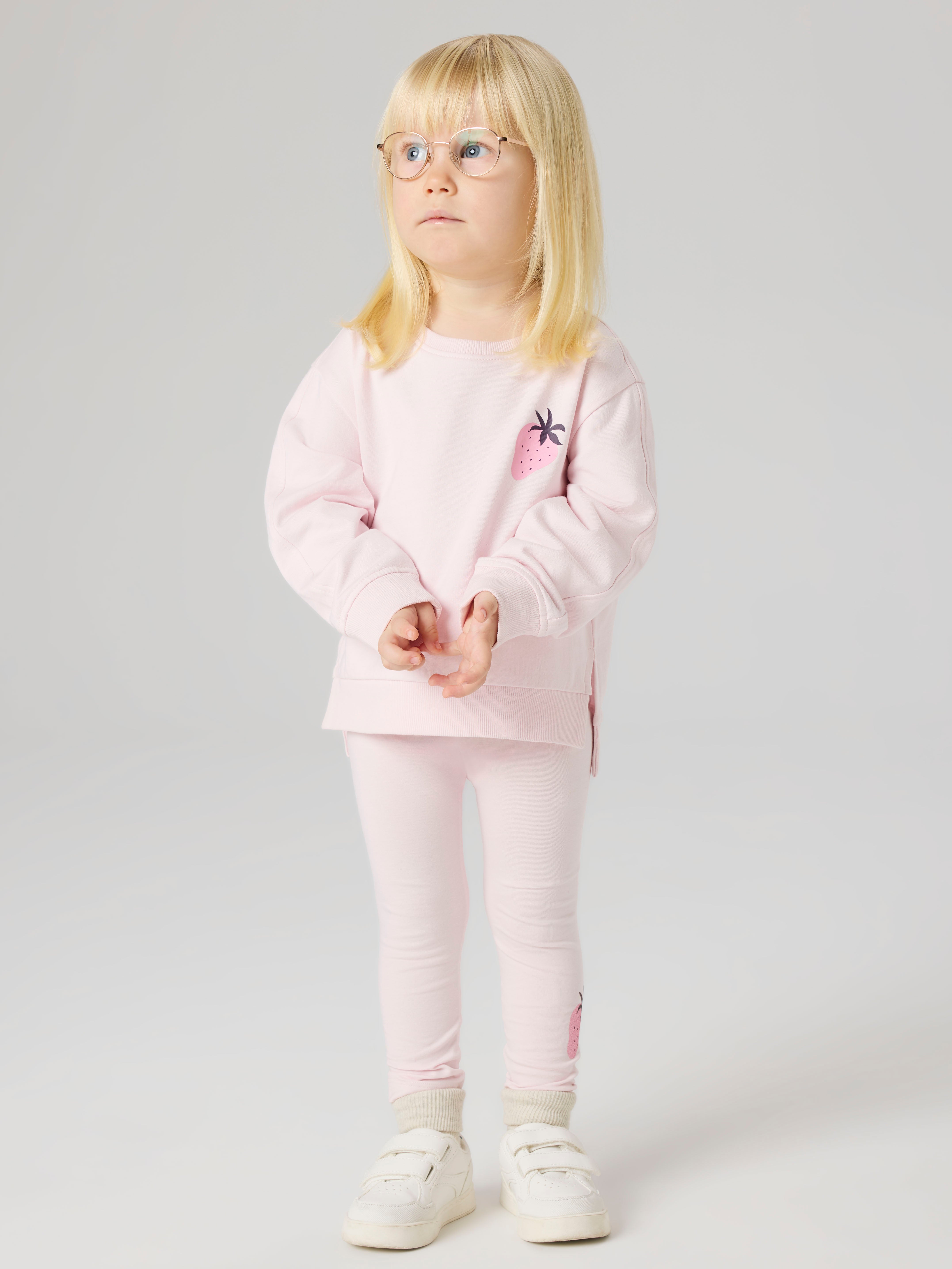 Sudadera Rosa Fresa Mini