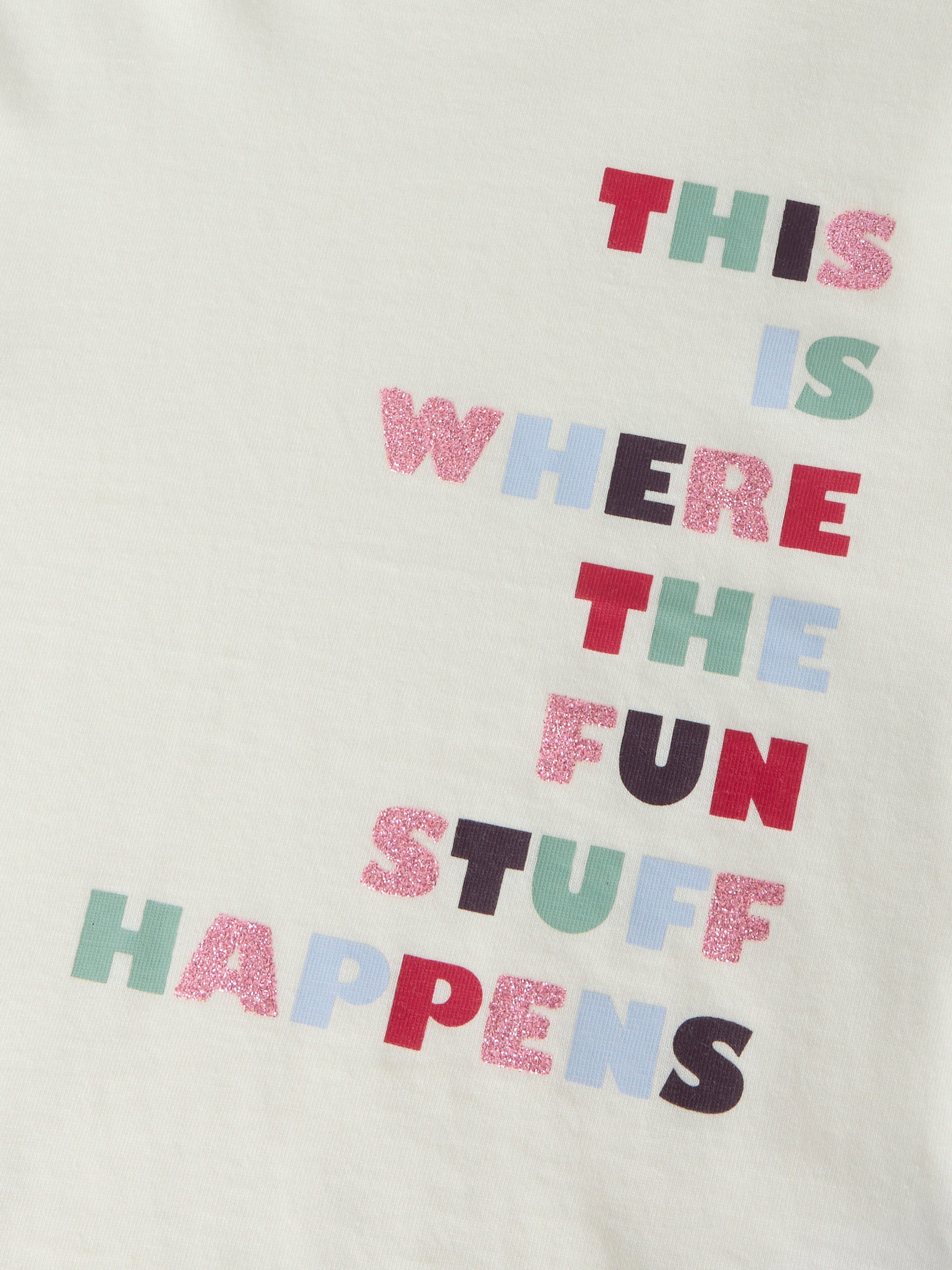 Camiseta Stuff Crudo Mini