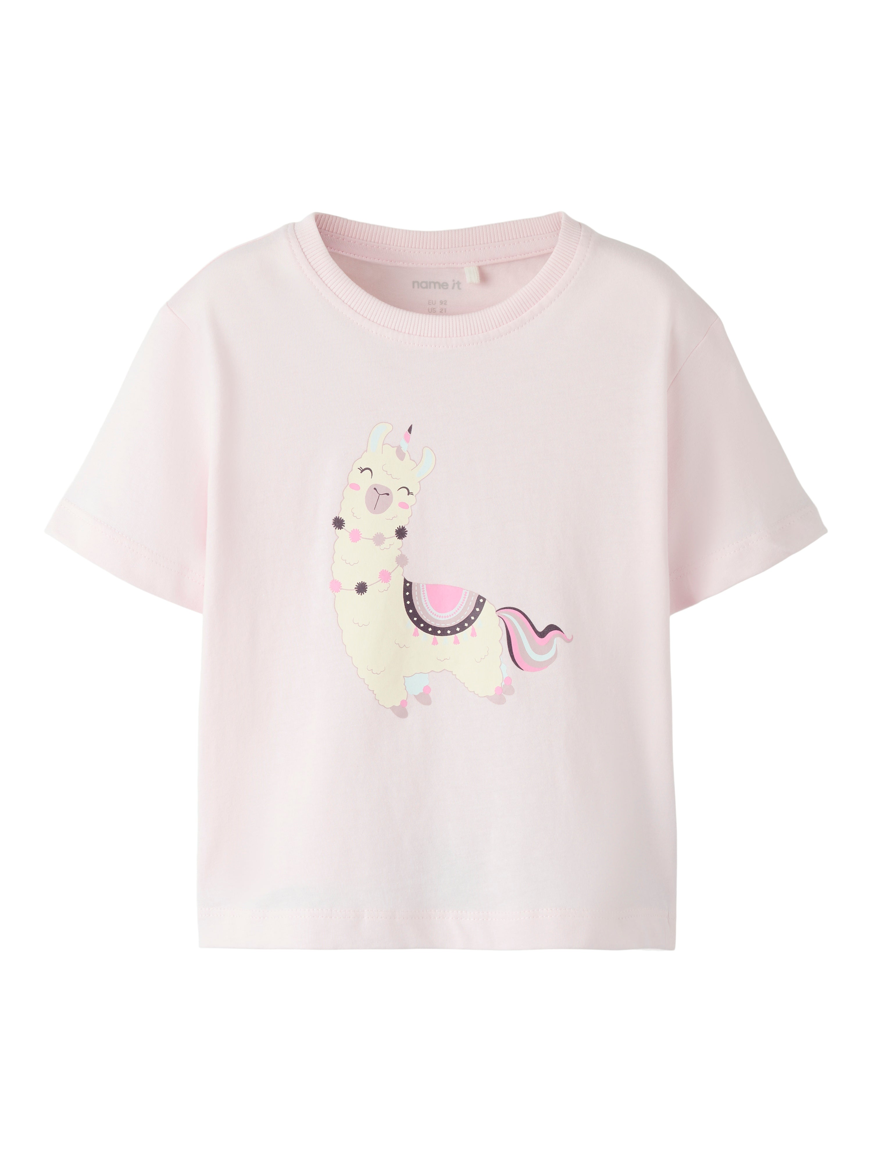 Camiseta Alpaca Rosa Mini