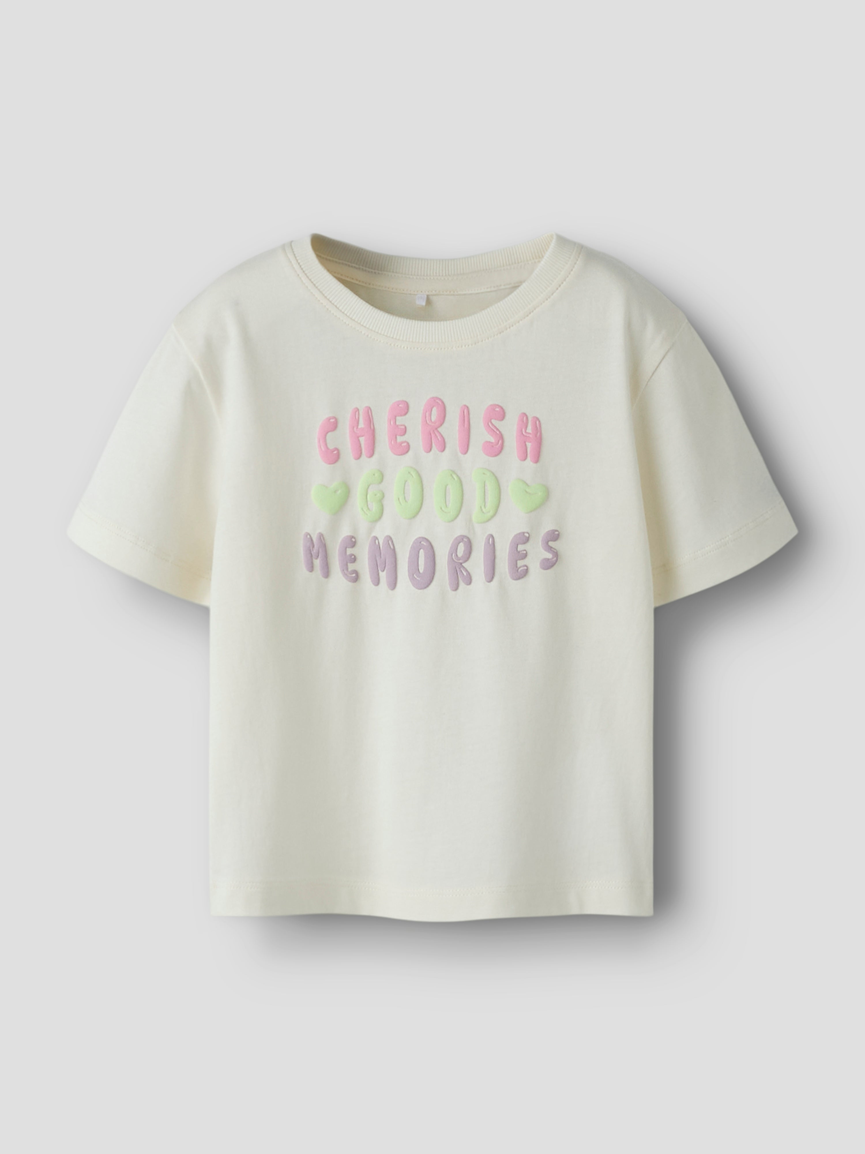 Camiseta Good Memories Crudo Mini