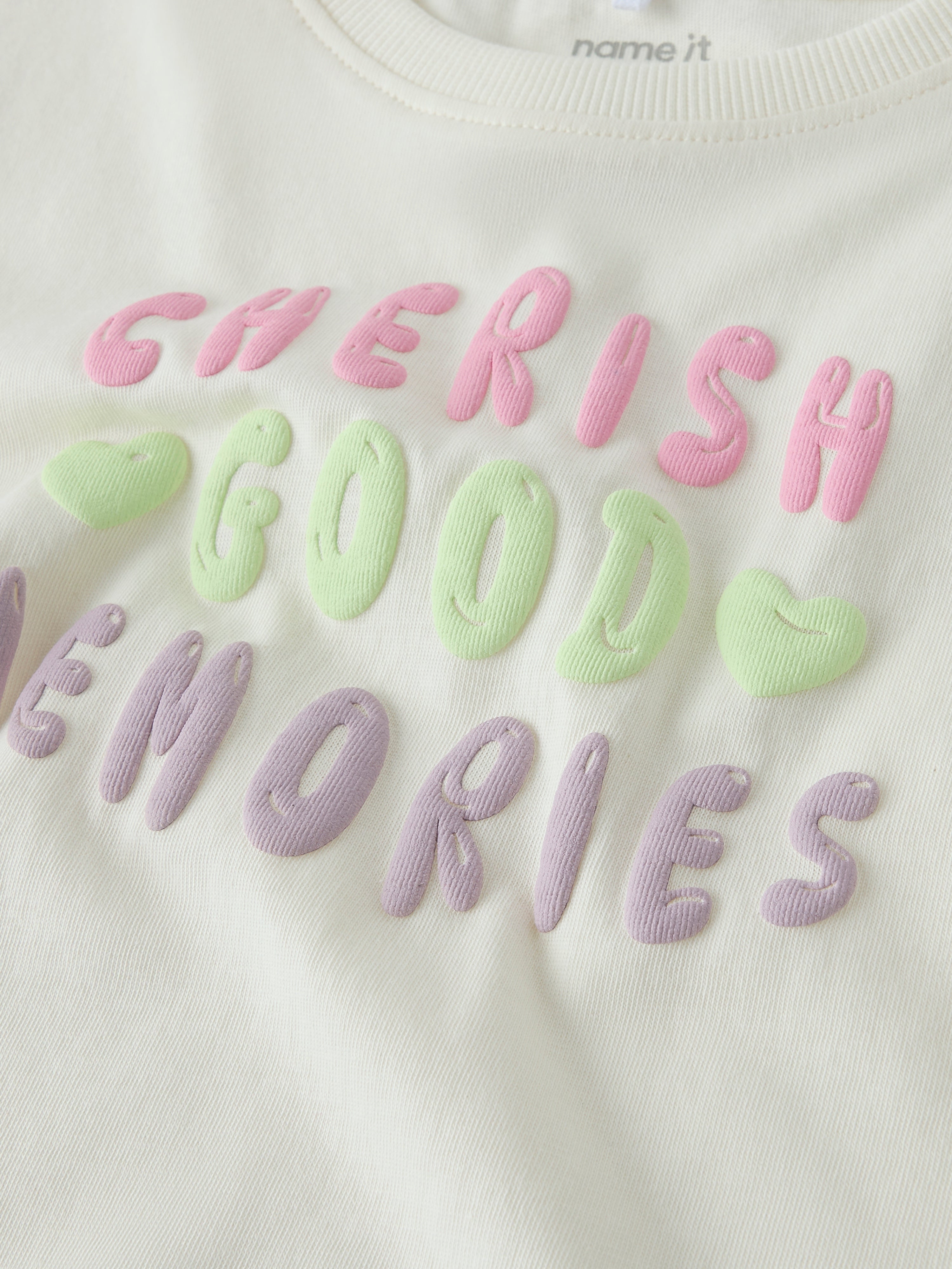 Camiseta Good Memories Crudo Mini
