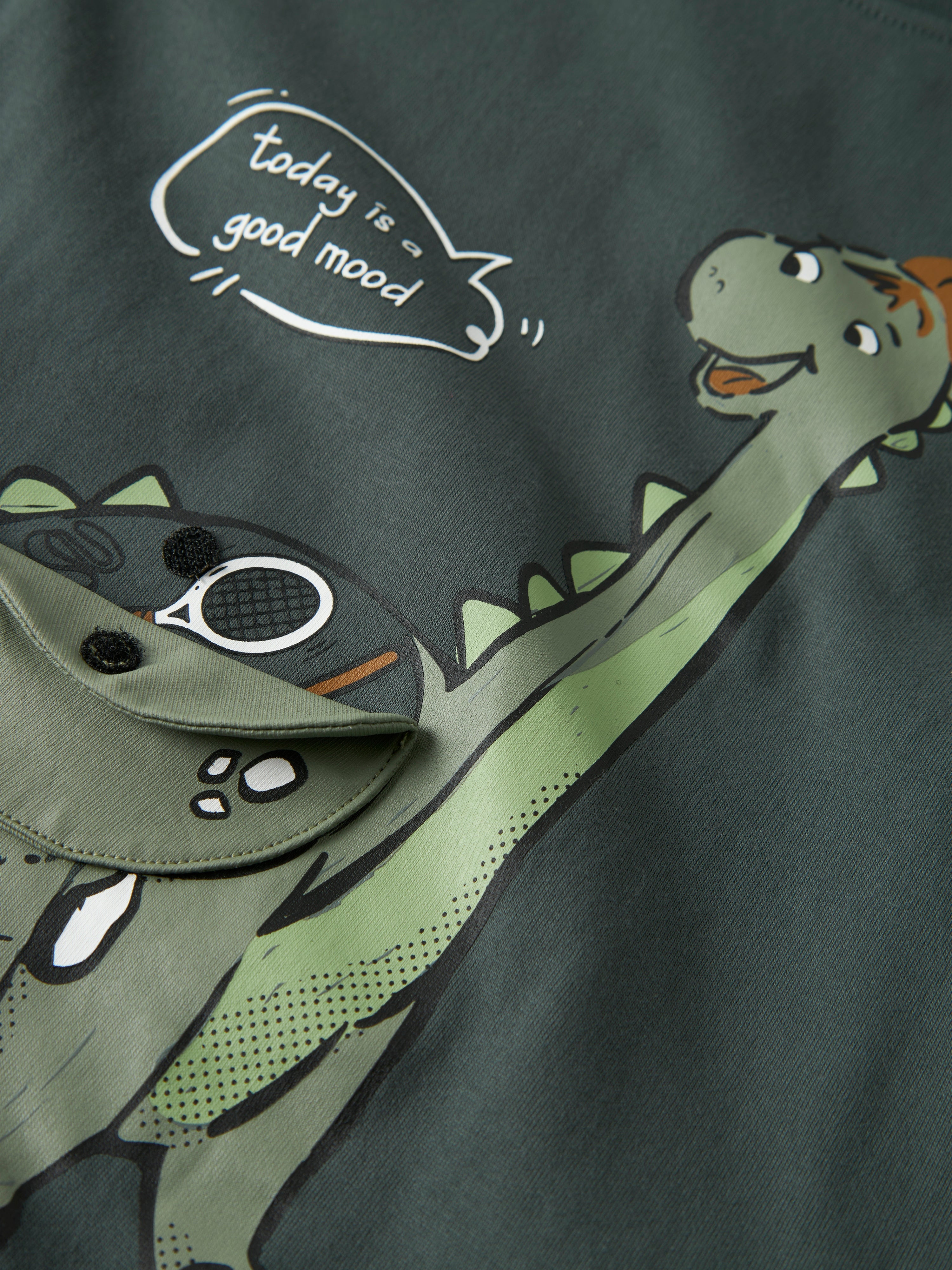 Camiseta Dino Verde Mini