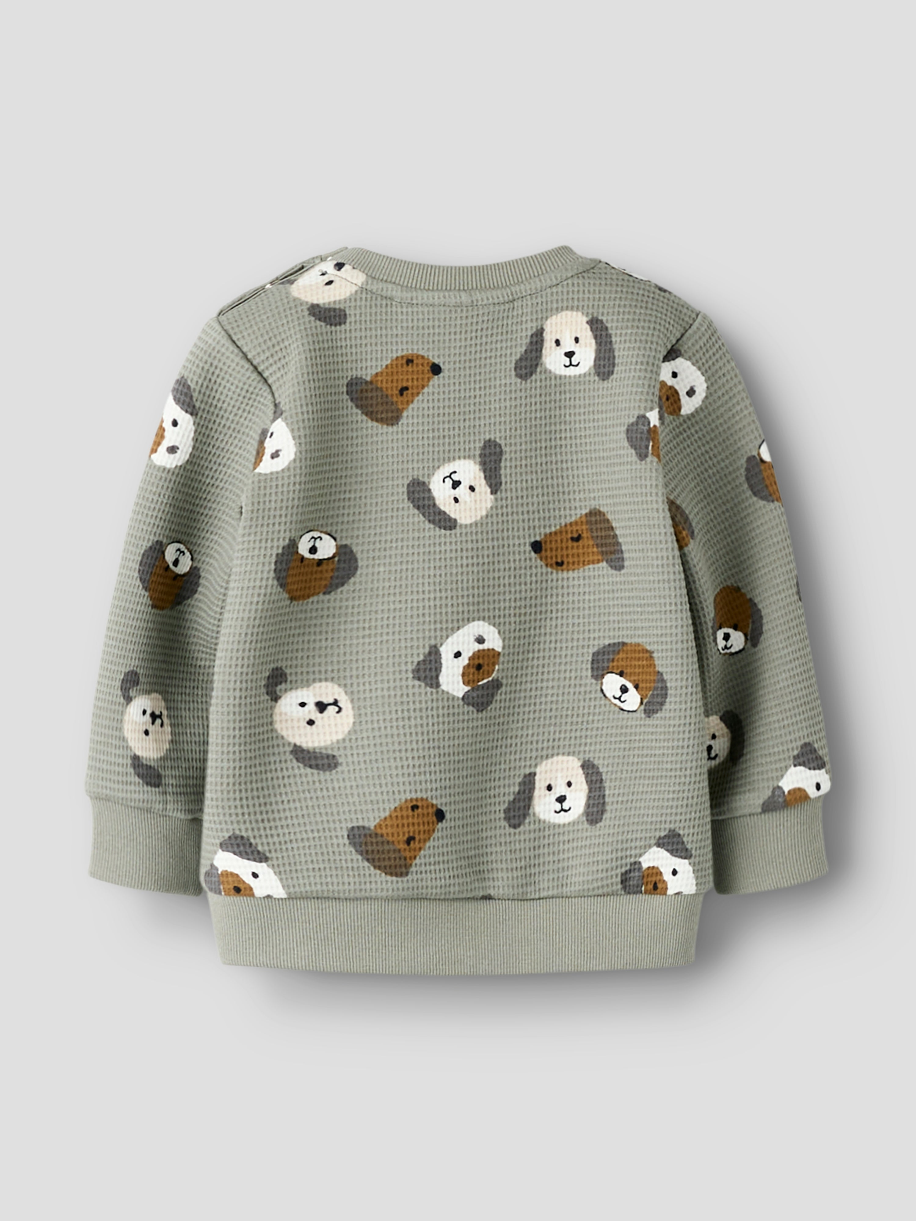 Sudadera Perritos Verde Bebé