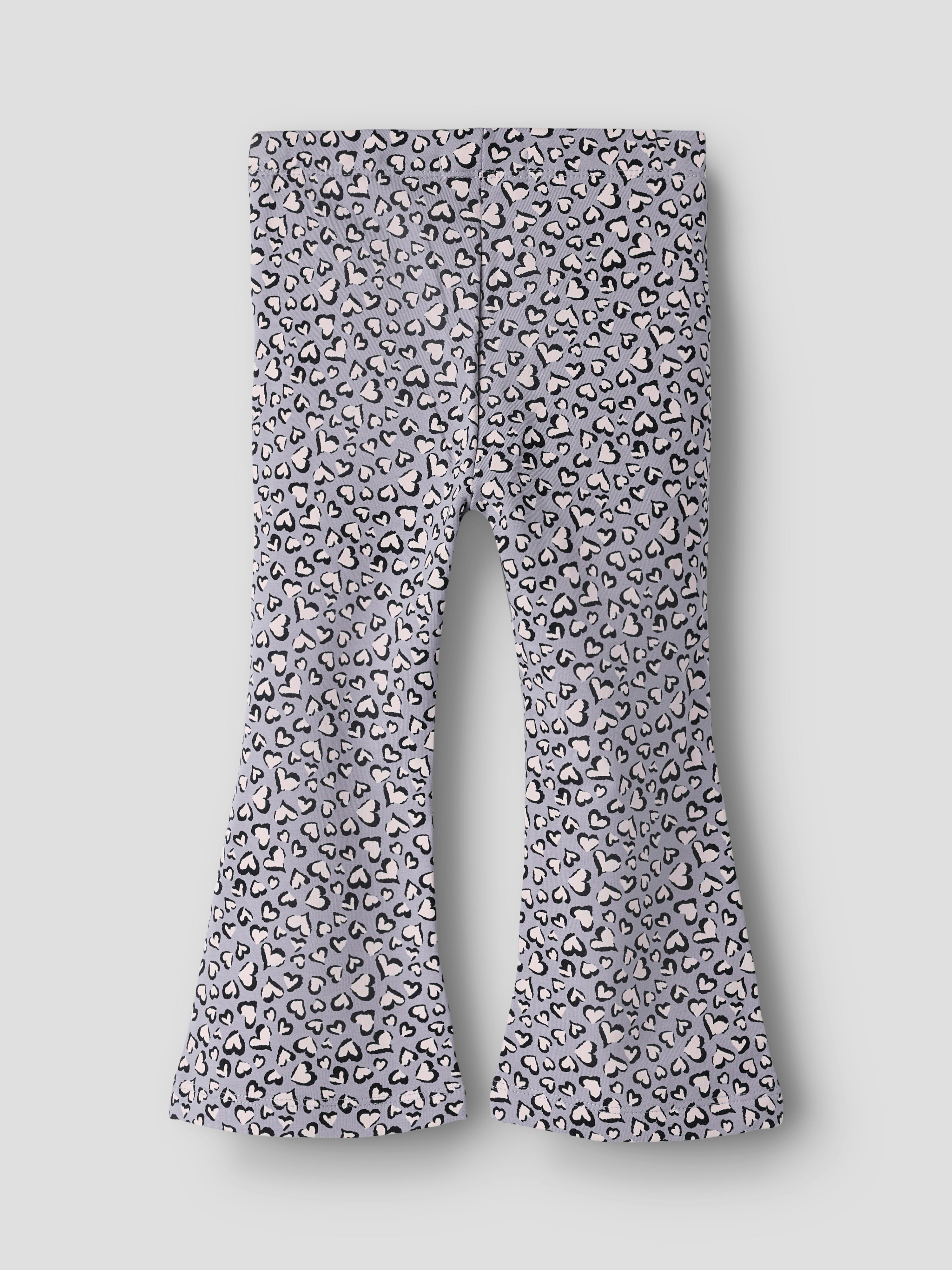 Legging Campana Corazones Lila Mini