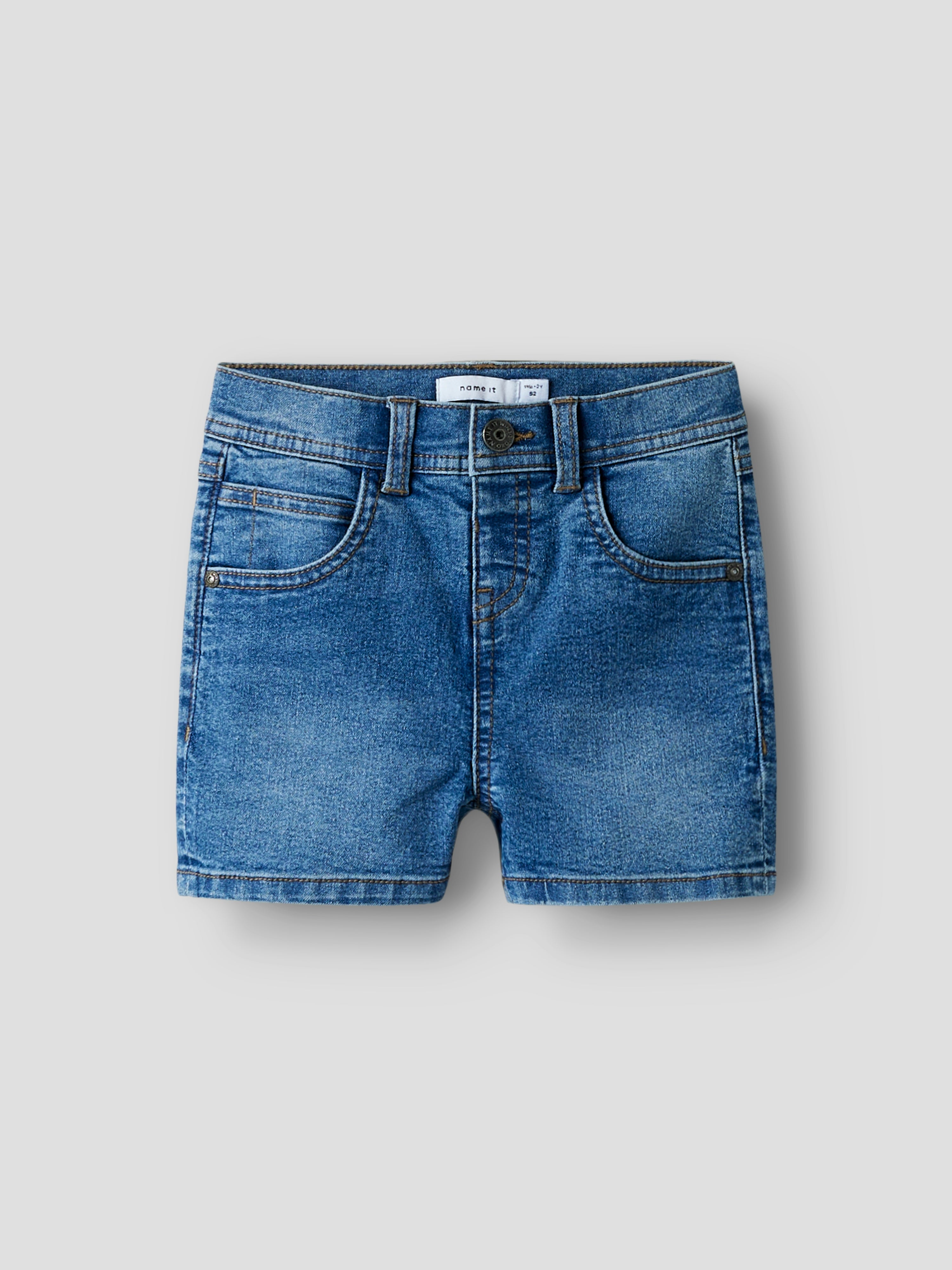 Short Denim Medium Bue Mini