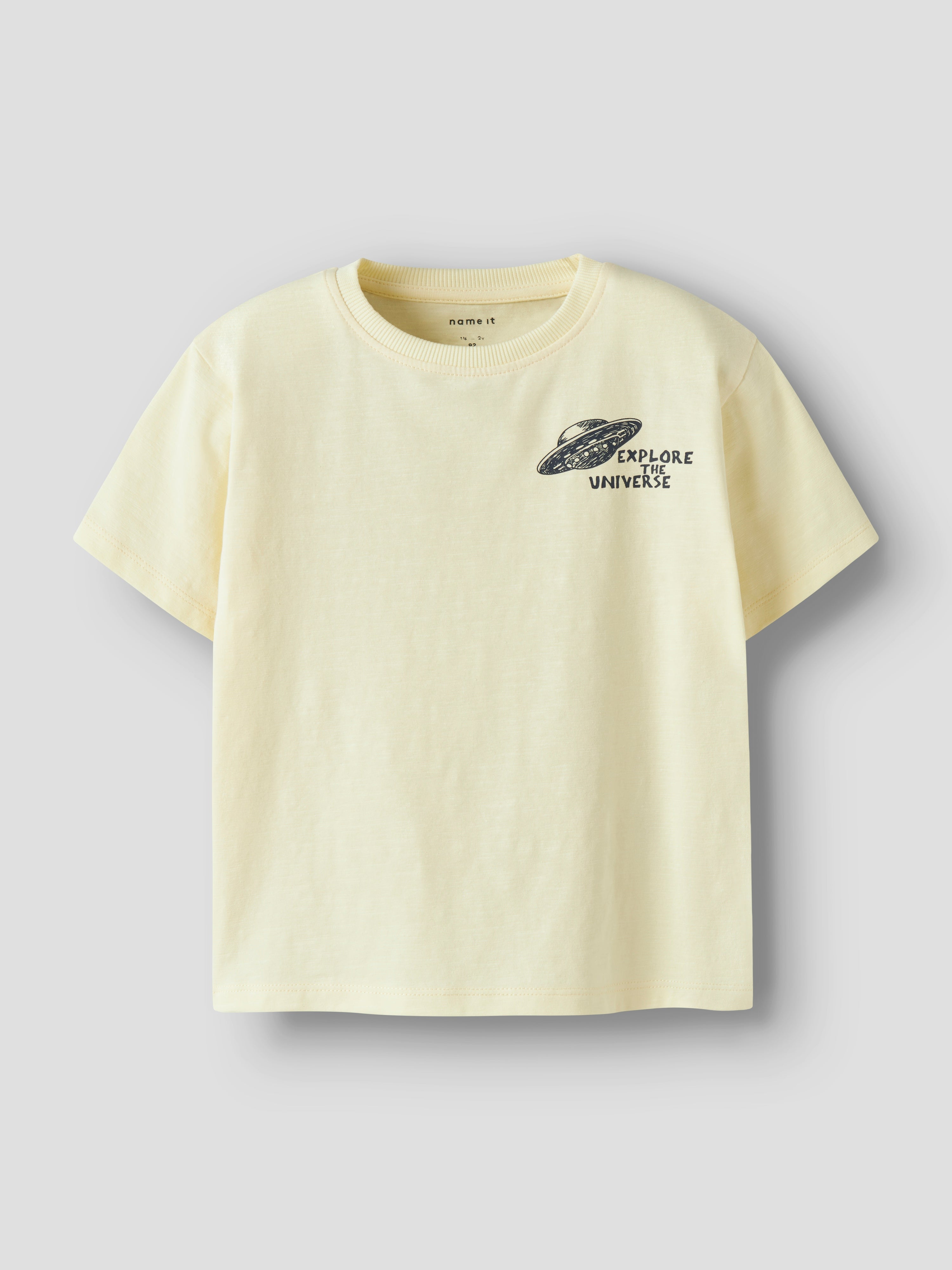 Camiseta Espacio Amarilla Mini