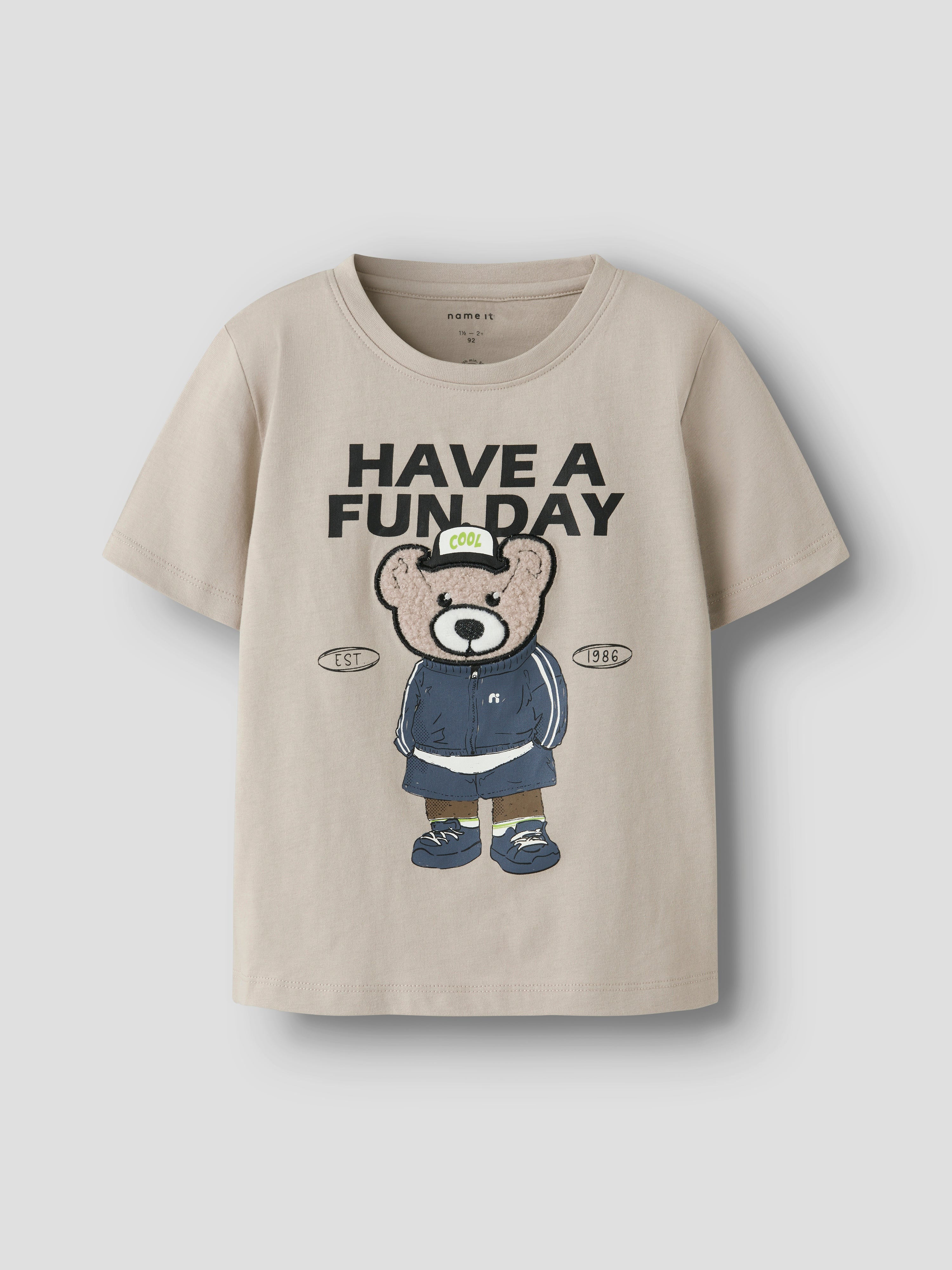 Camiseta Bear Cool Beige