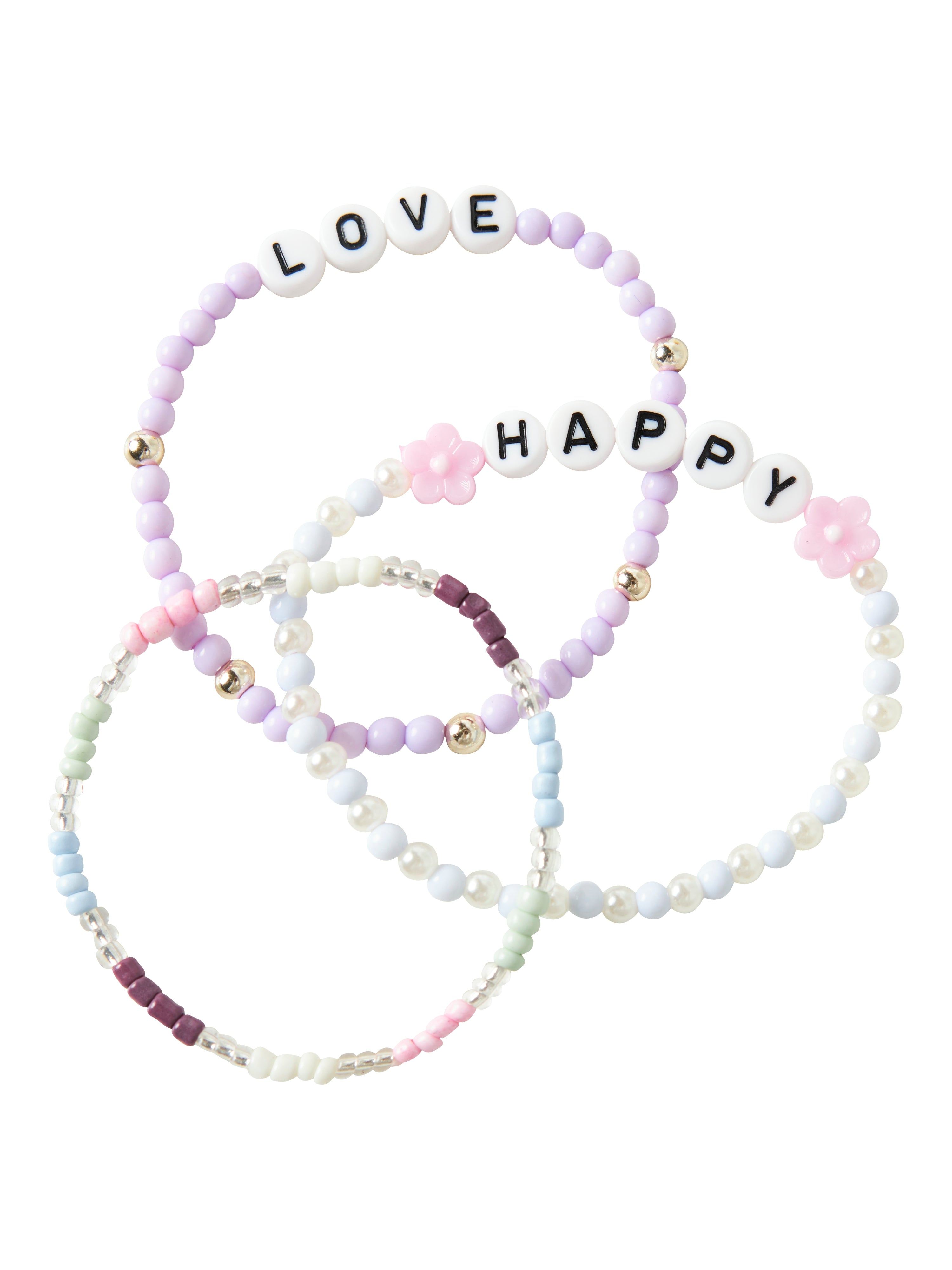 Pack 3 Pulseras Lila