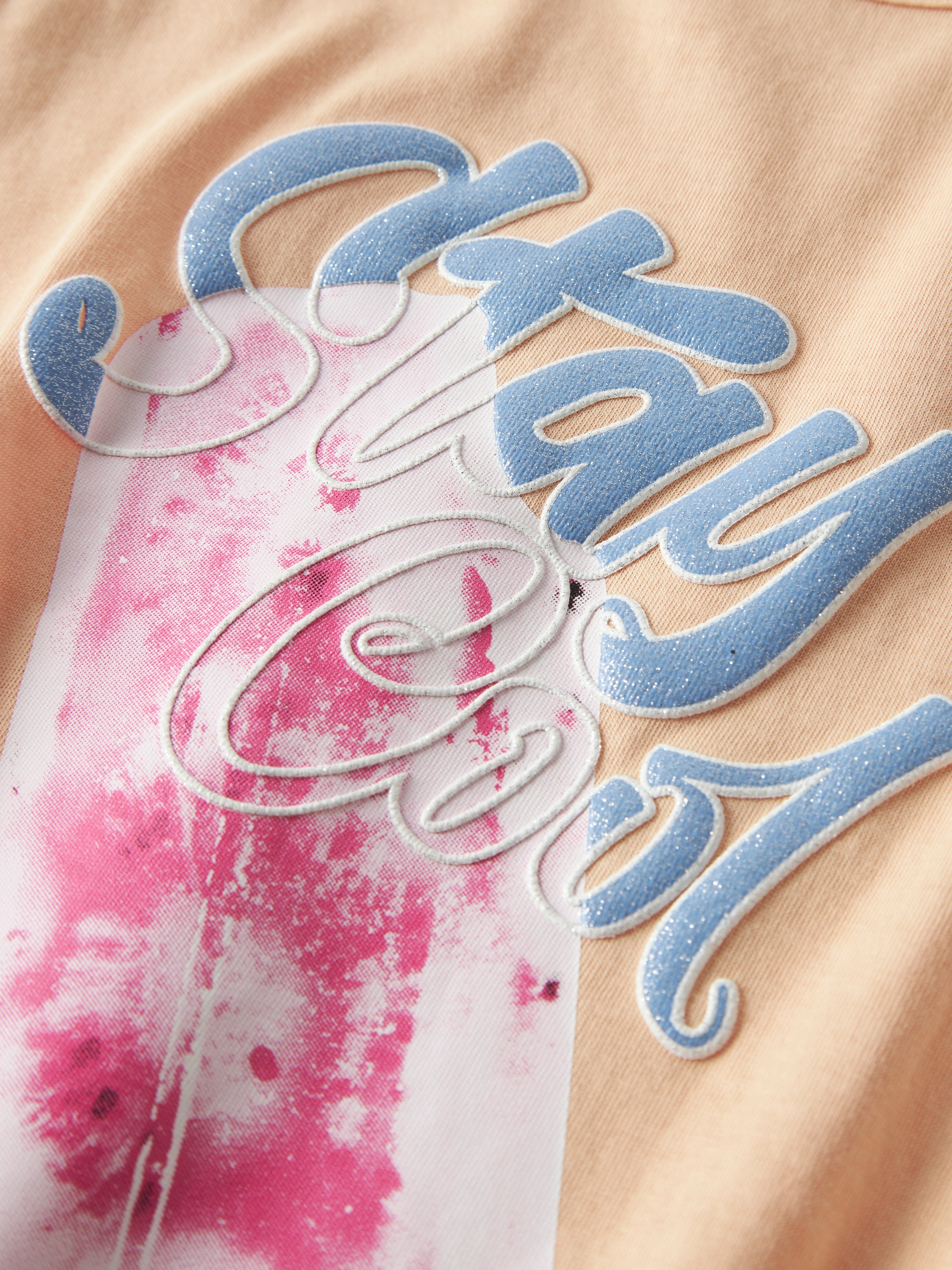 Top Helado Nudo Peach Kid
