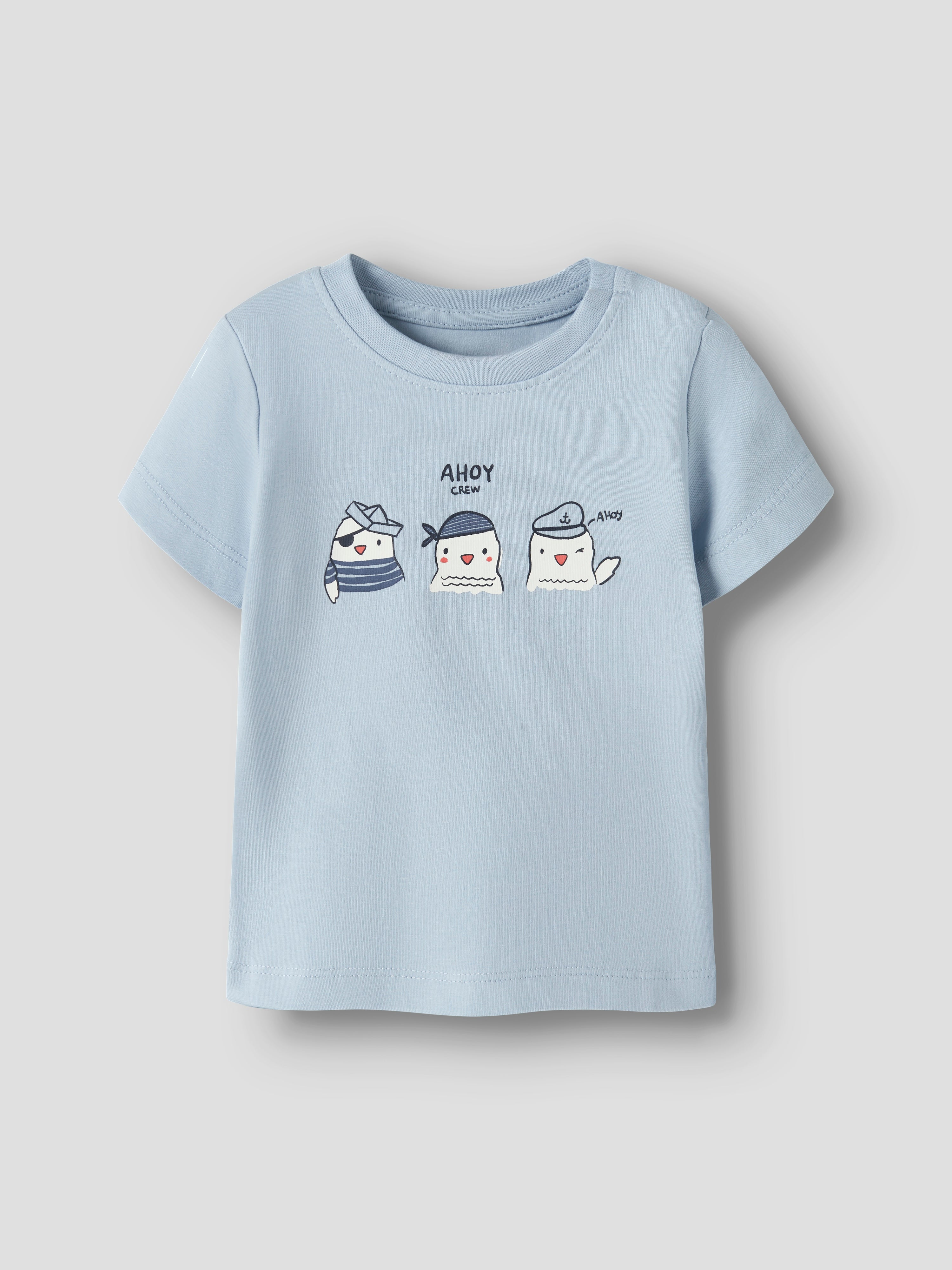 Camiseta Azul Ballenas Bebé