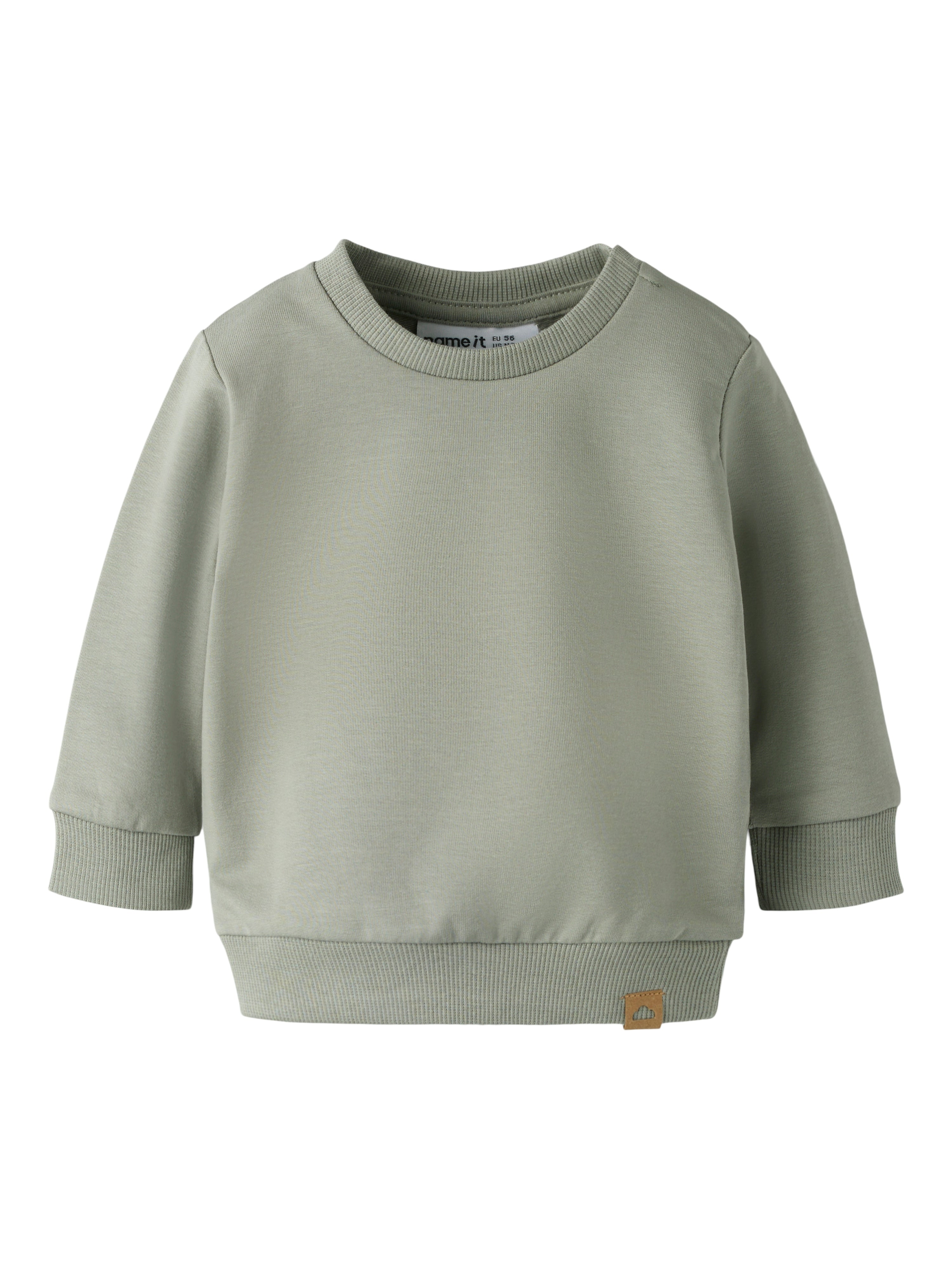 Sudadera Verde Bebé