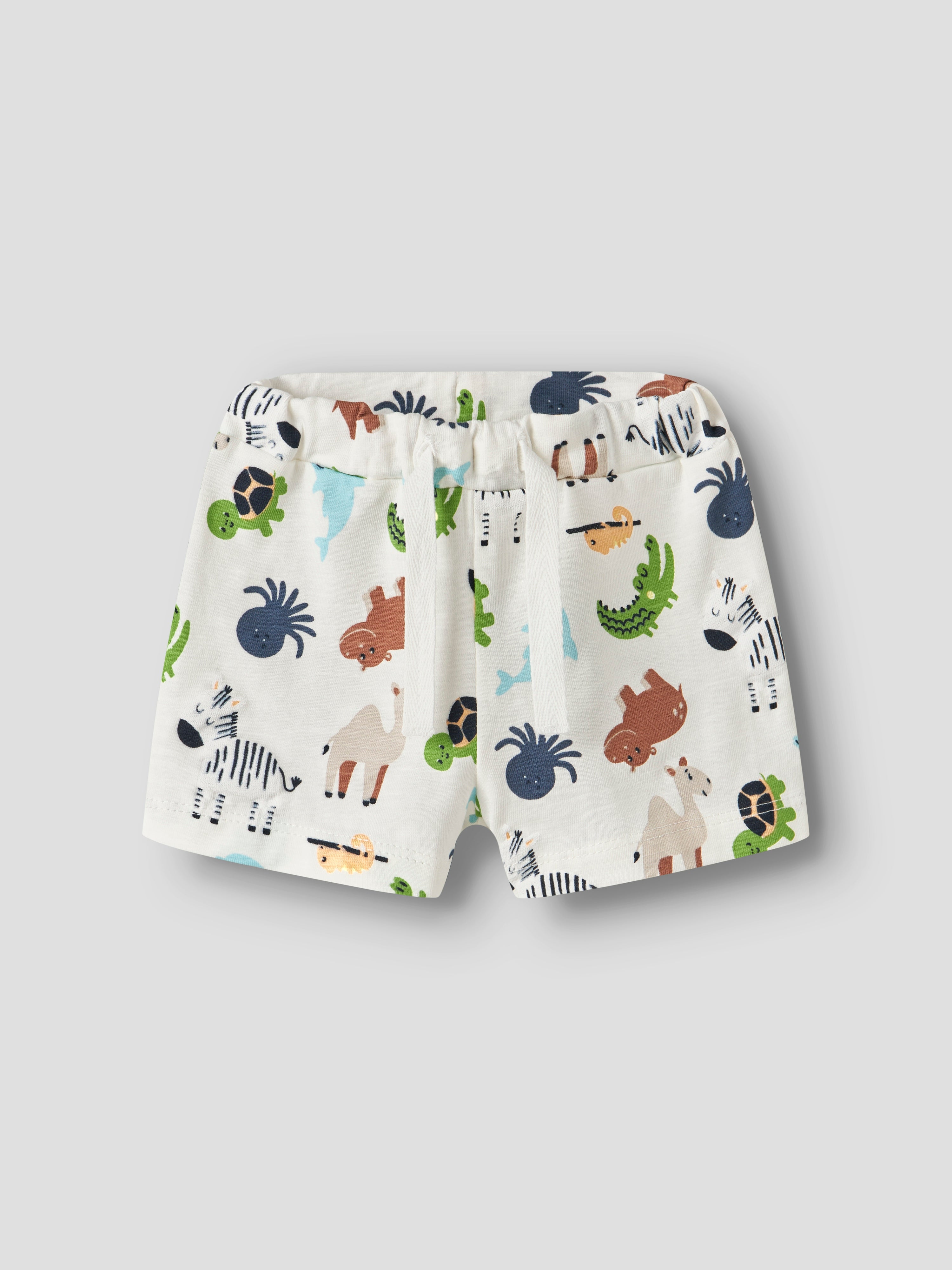 Short Blanco Animalitos Bebé