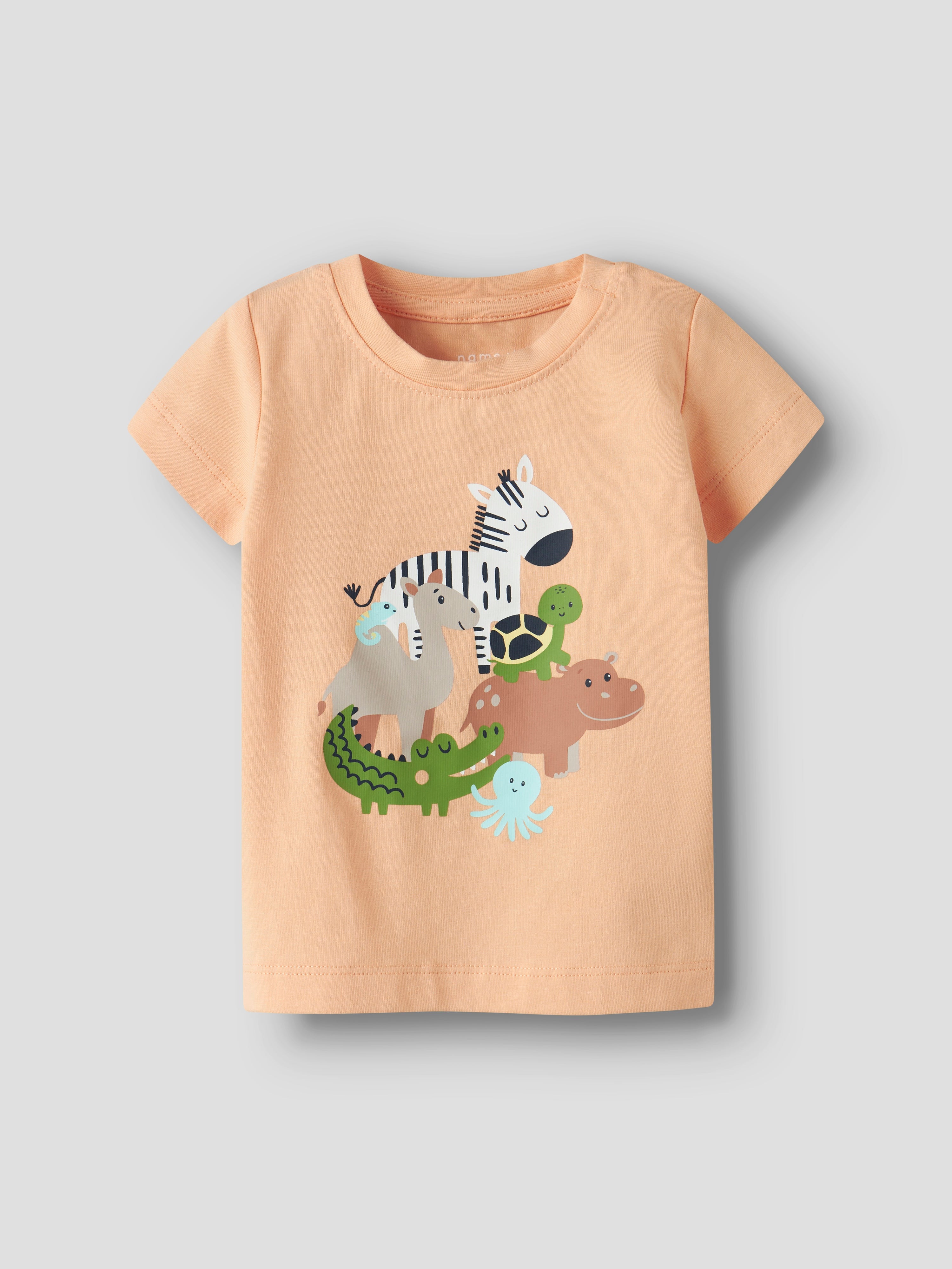 Camiseta Animalitos Peach Bebé