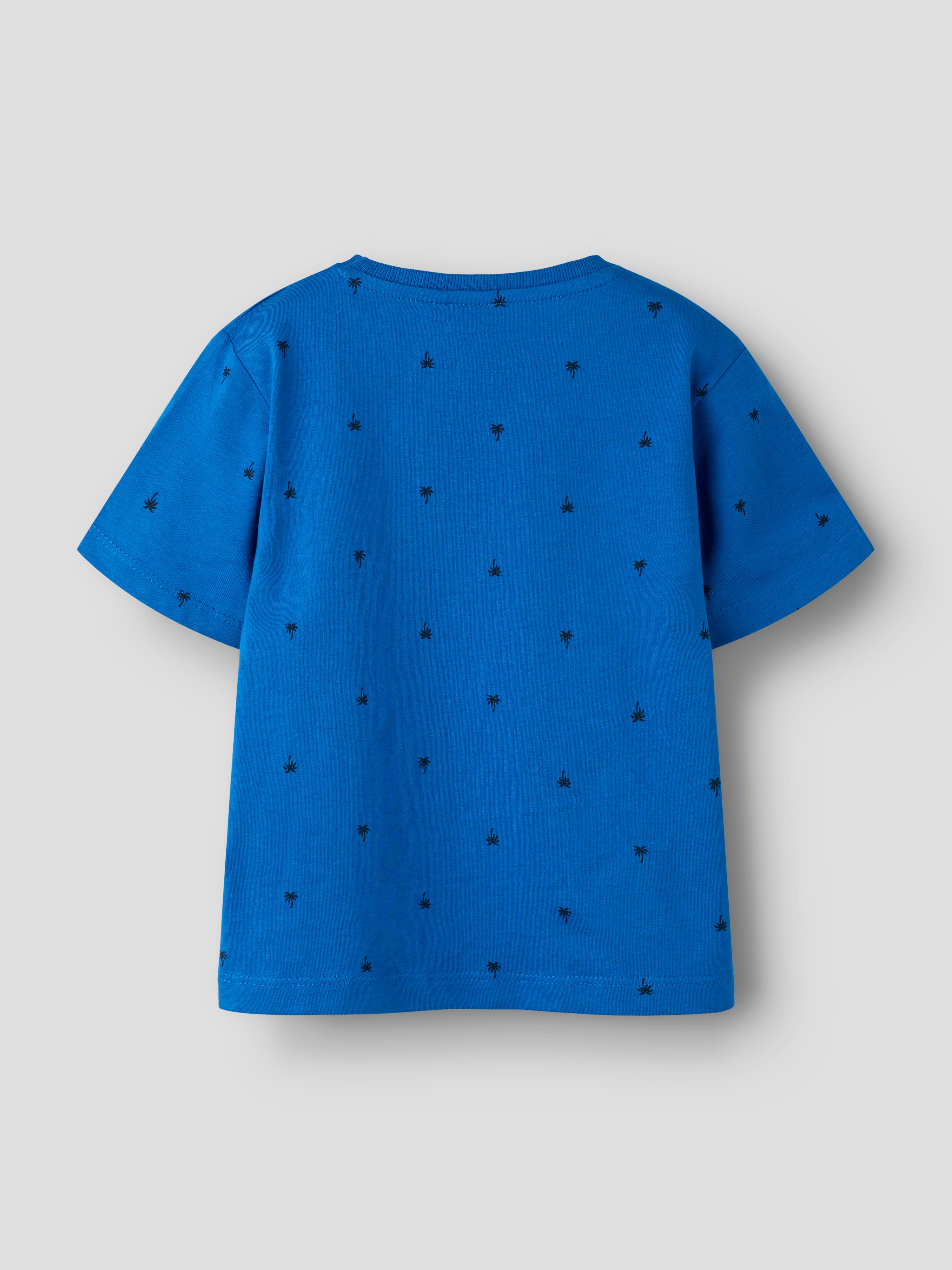 Camiseta Azul Palmeras Mini