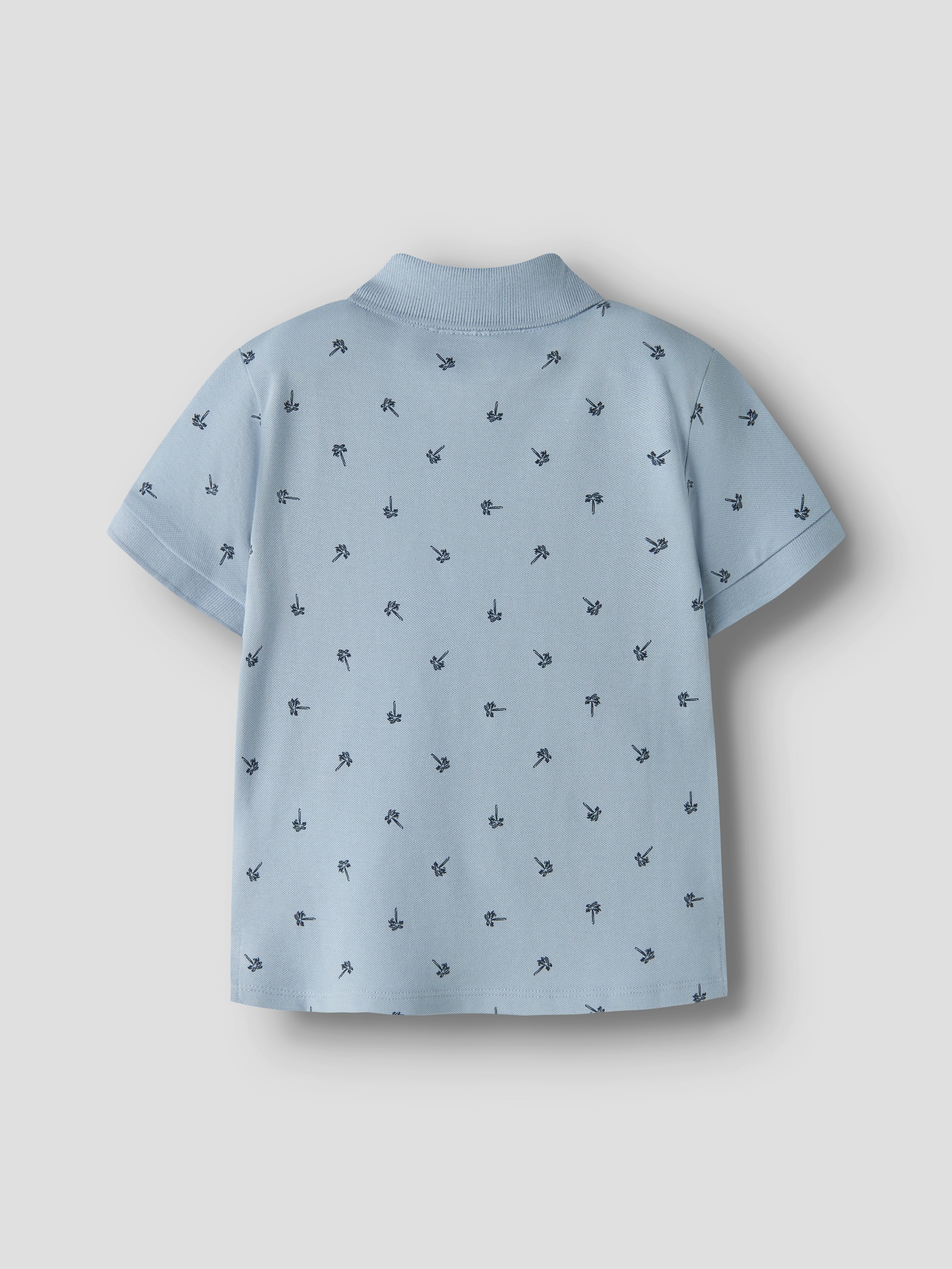 Polo Palmeras Azul Mini